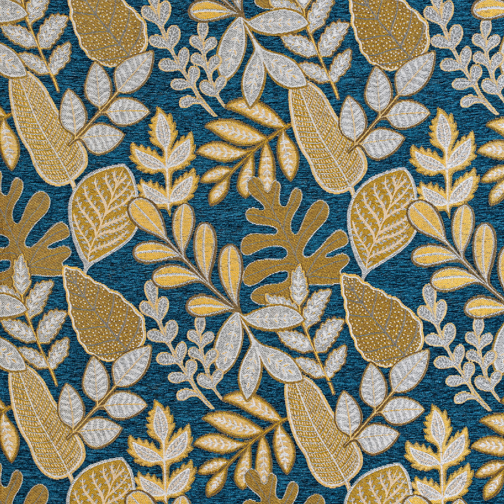 Rideau à Oeillets Motif Végétal Vintage — vue 4