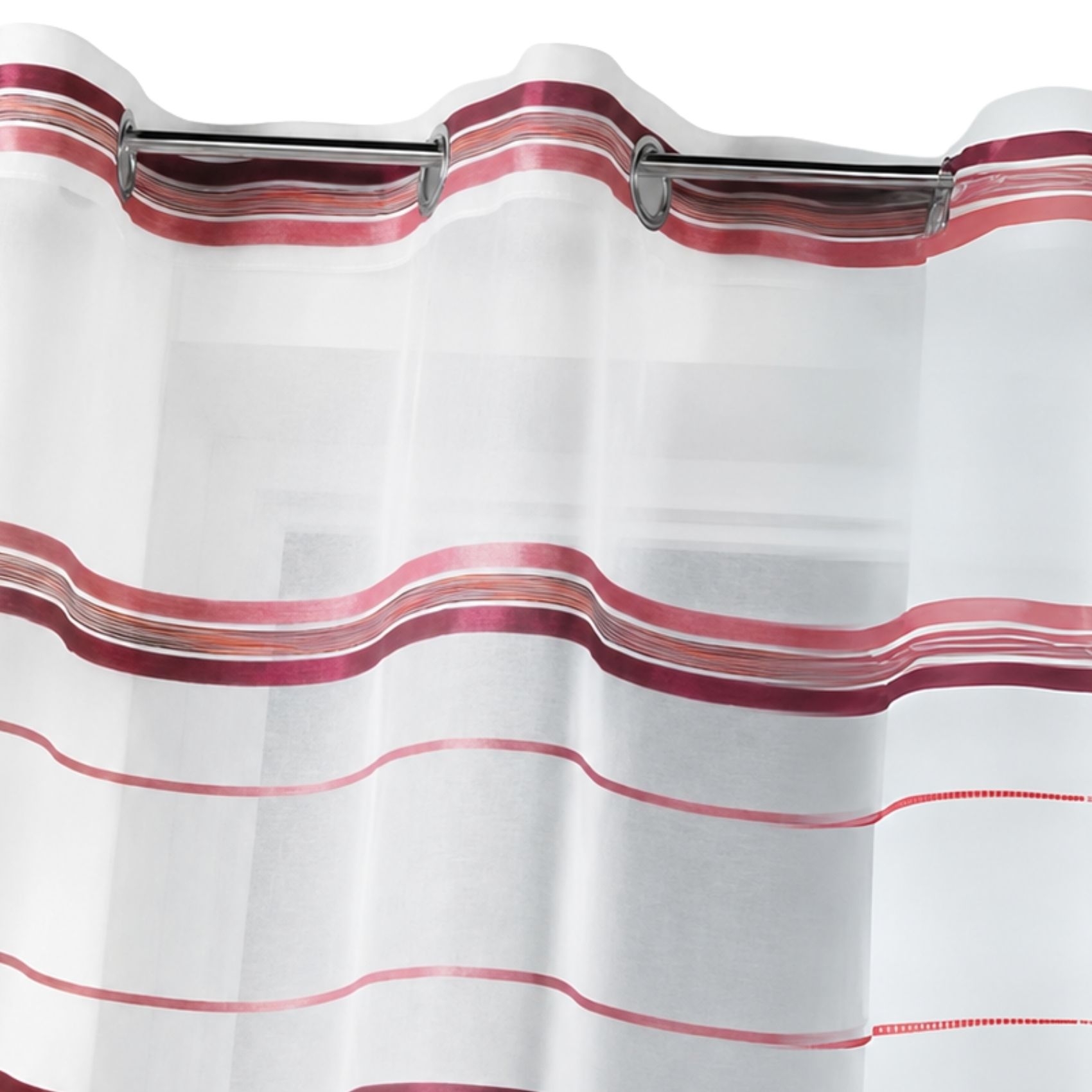 Voilage tissé à rayures horizontales — vue 6
