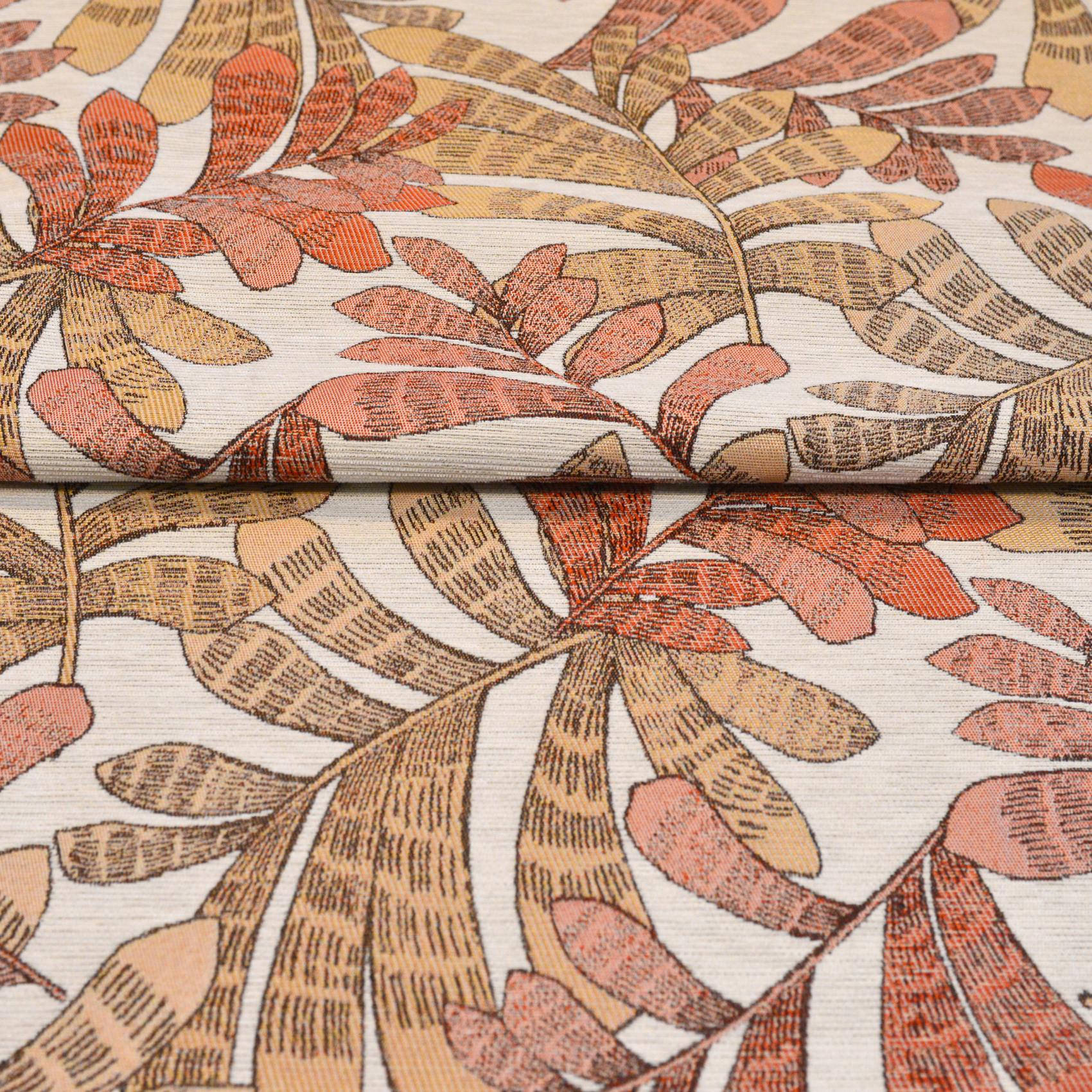Rideau tamisant jacquard à motifs végétaux — vue 6