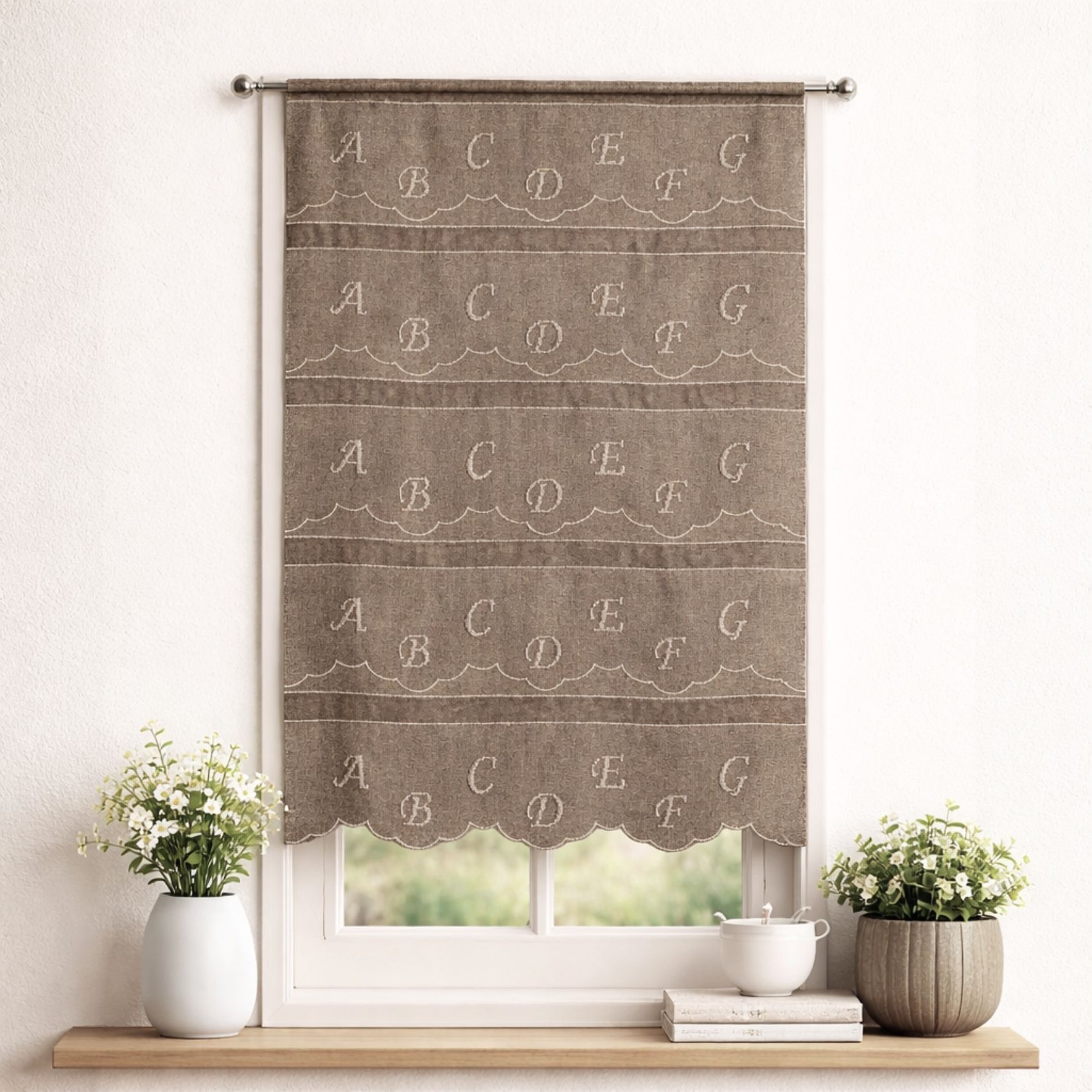 Modulable brodé abécédaire