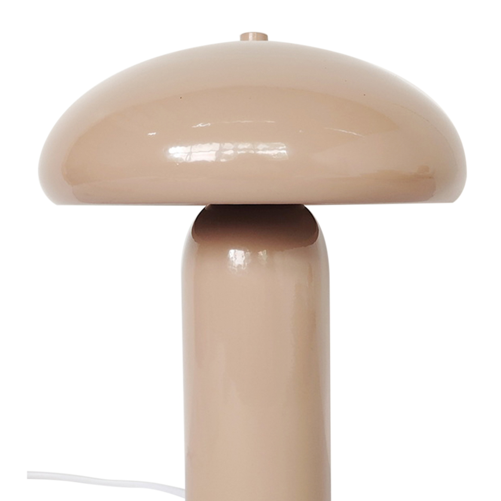 Lampe décorative en métal au design arrondi — vue 3