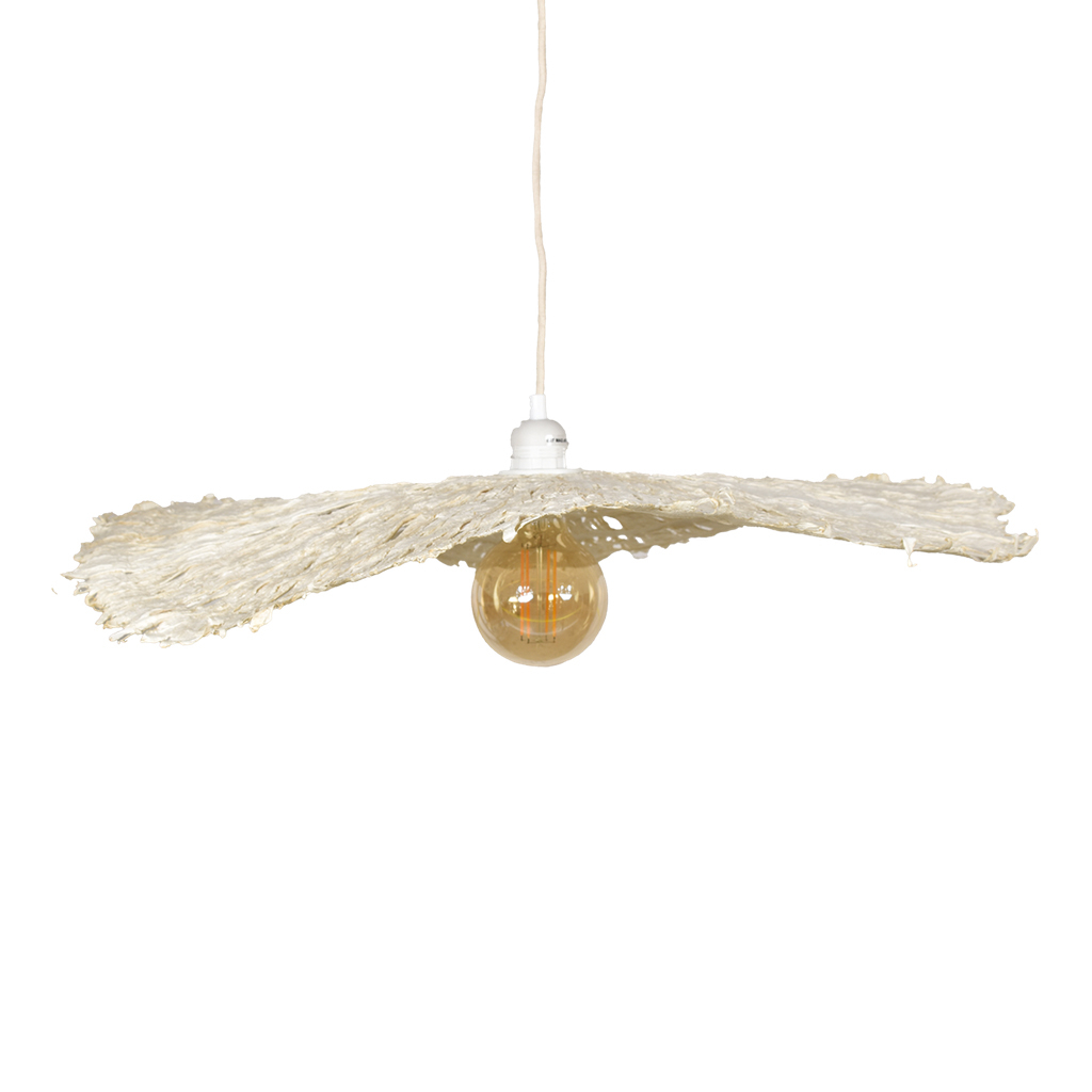 Abat-jour en papier mâché pour suspension