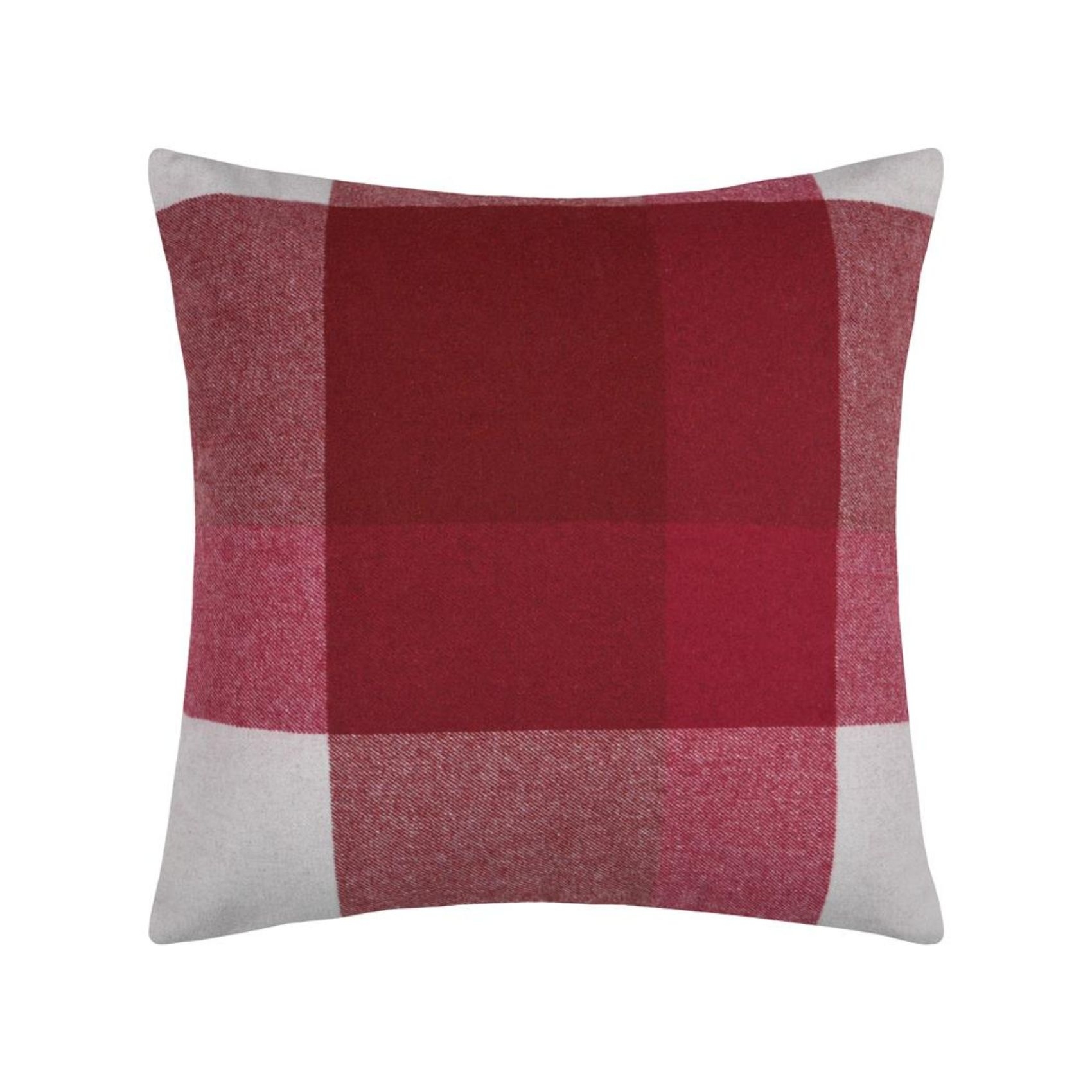 Coussin canapé effet laine