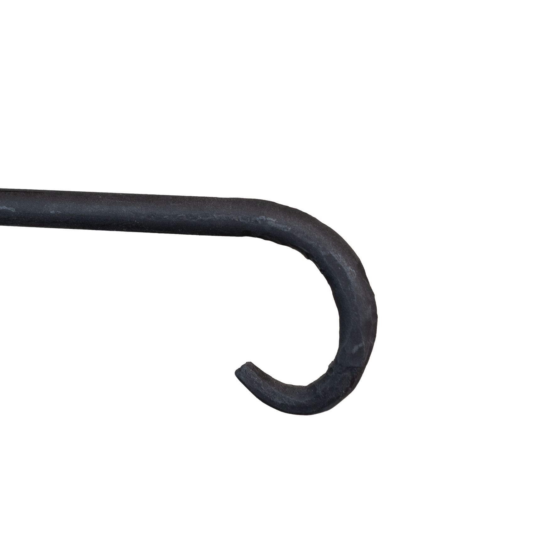 Support de lampe métal brut carré — vue 3