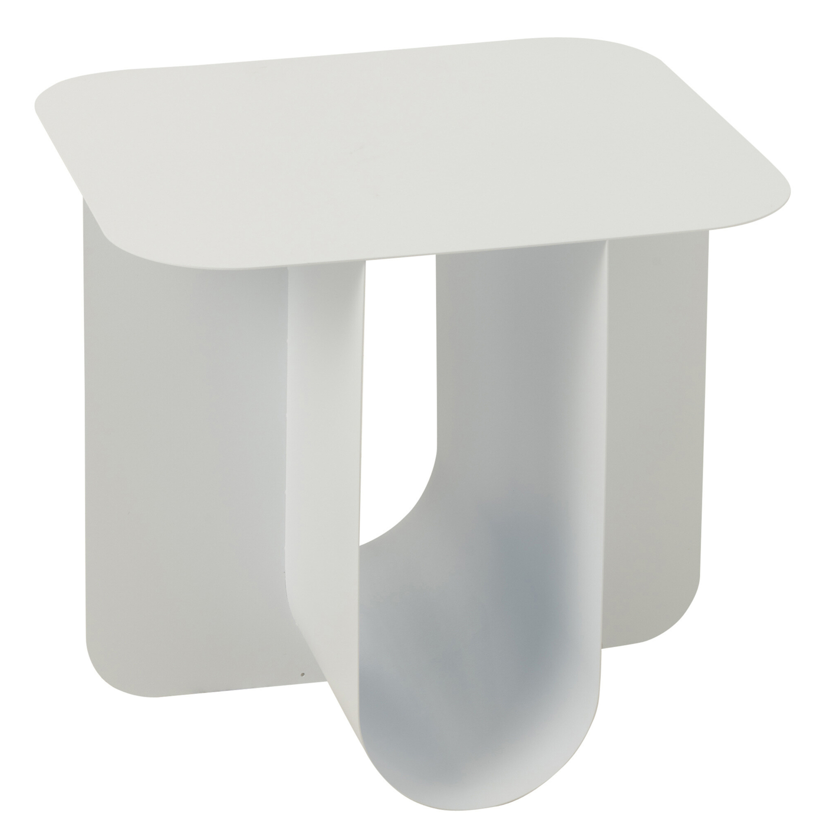 Table basse design contemporain en métal