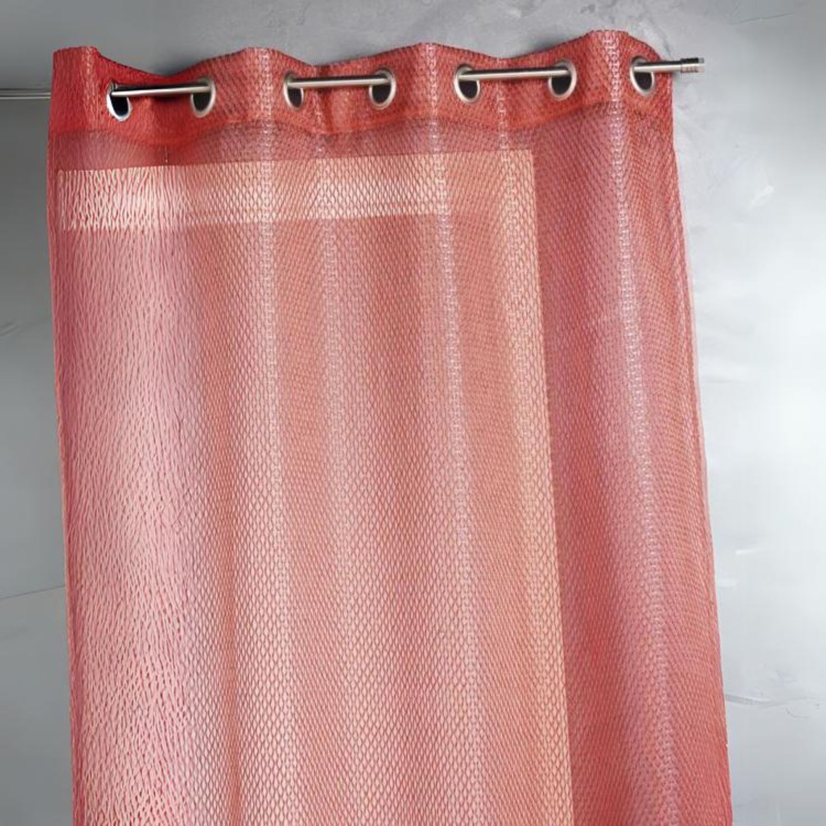 Voilage en organza fantaisie effet résille — vue 6