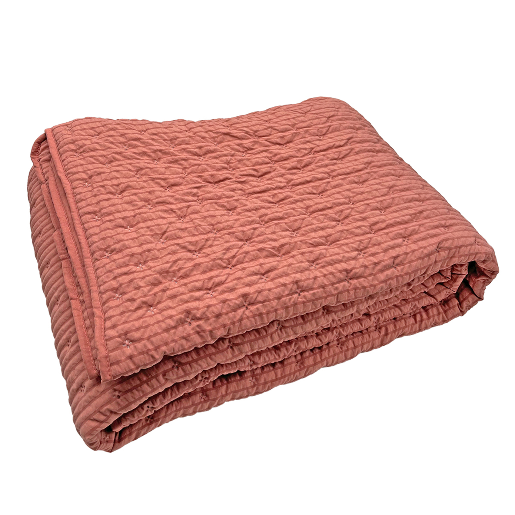 Edredon ou jeté de lit matelassé microfibre — vue 6