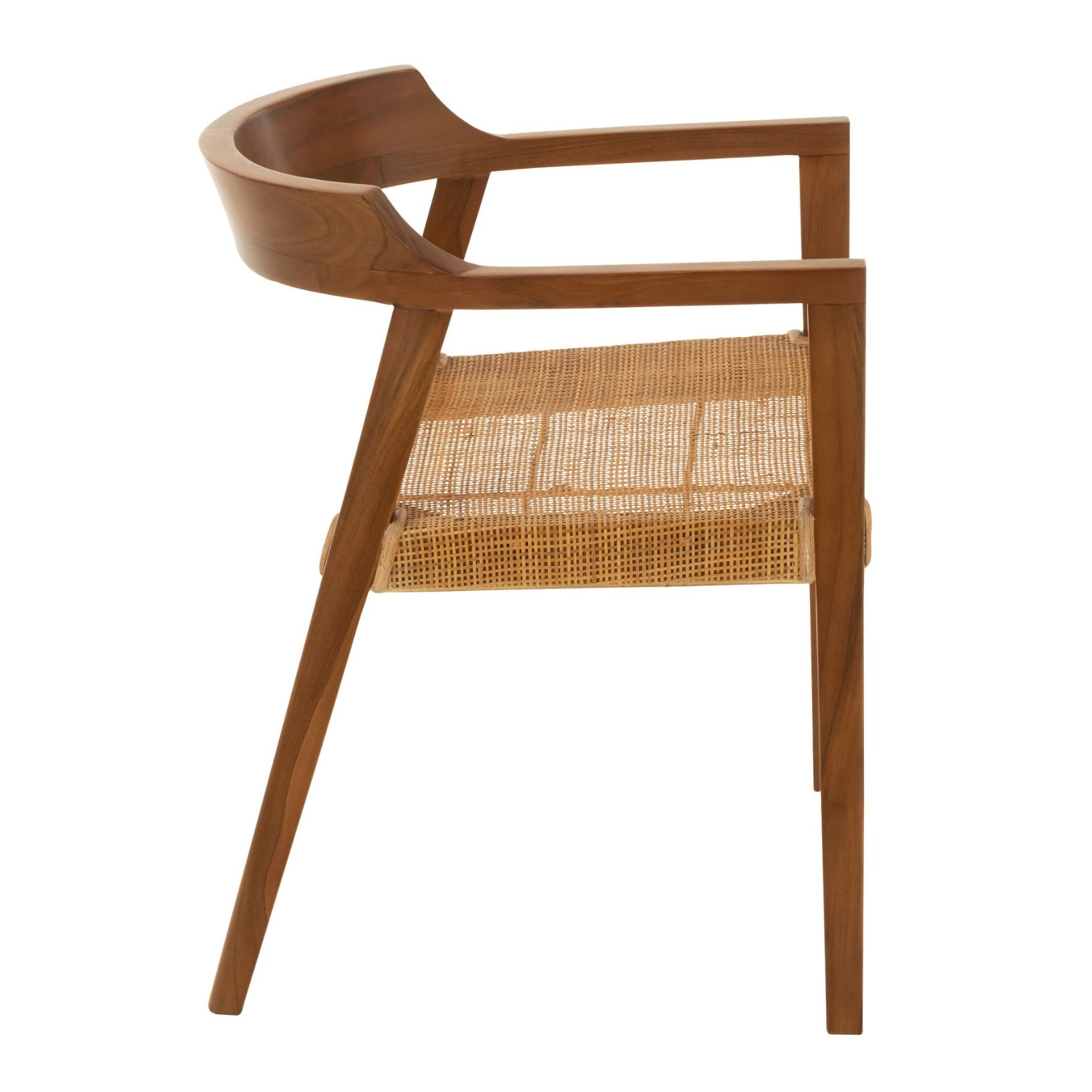 Chaise salle à manger en teck — vue 4