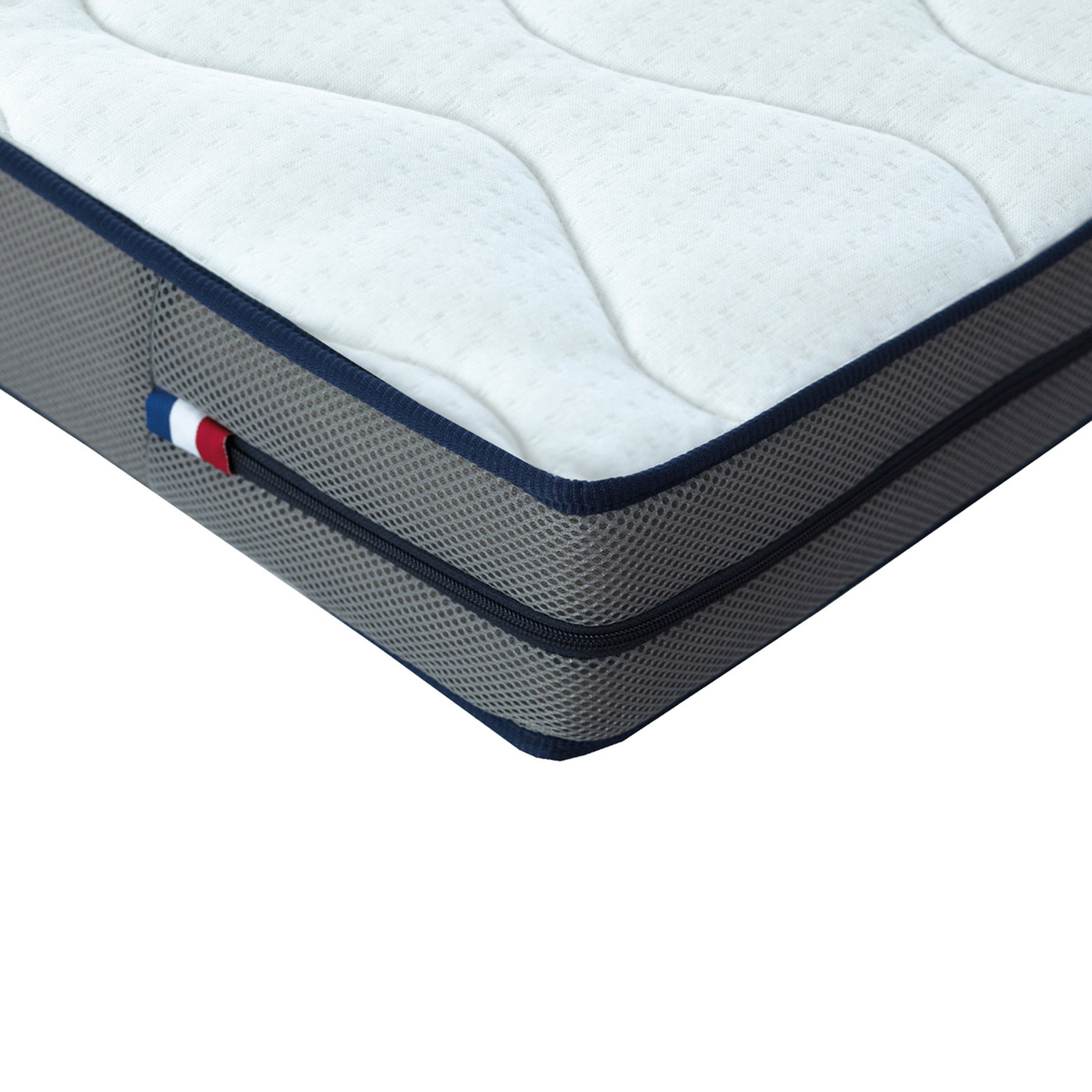 Matelas bébé face été / face hiver avec garnissage laine et soutien ferme déhoussable — vue 4