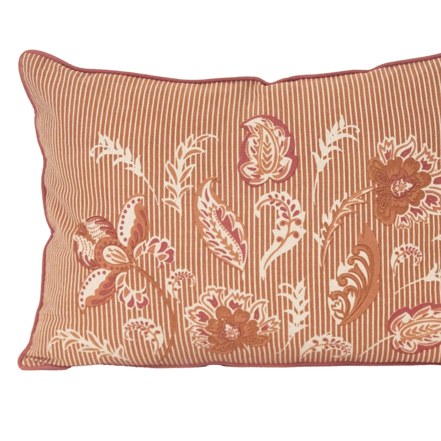Coussin décoratif en polylin motif floral — vue 4
