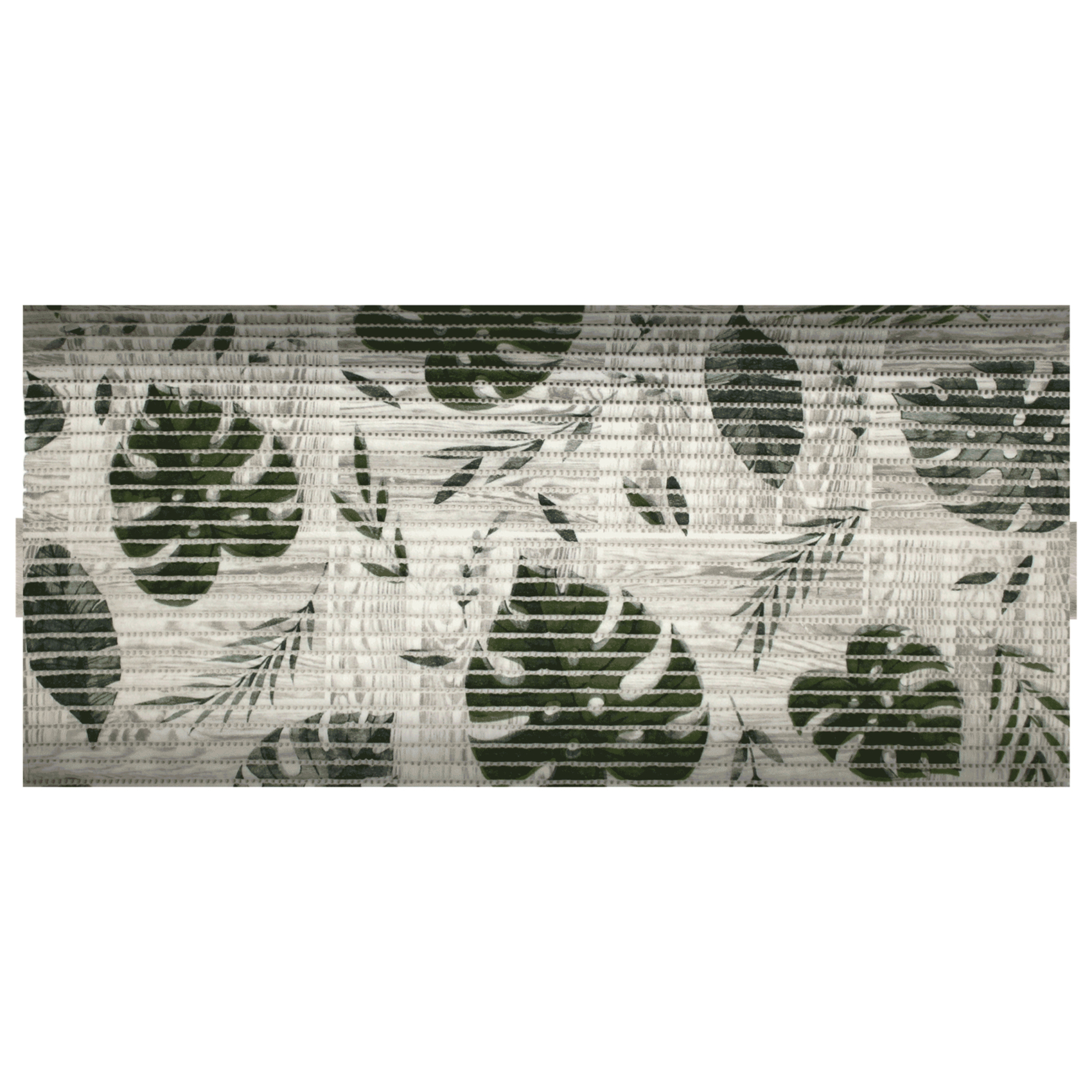 Tapis multi-usages motif feuillage tropical — vue 3