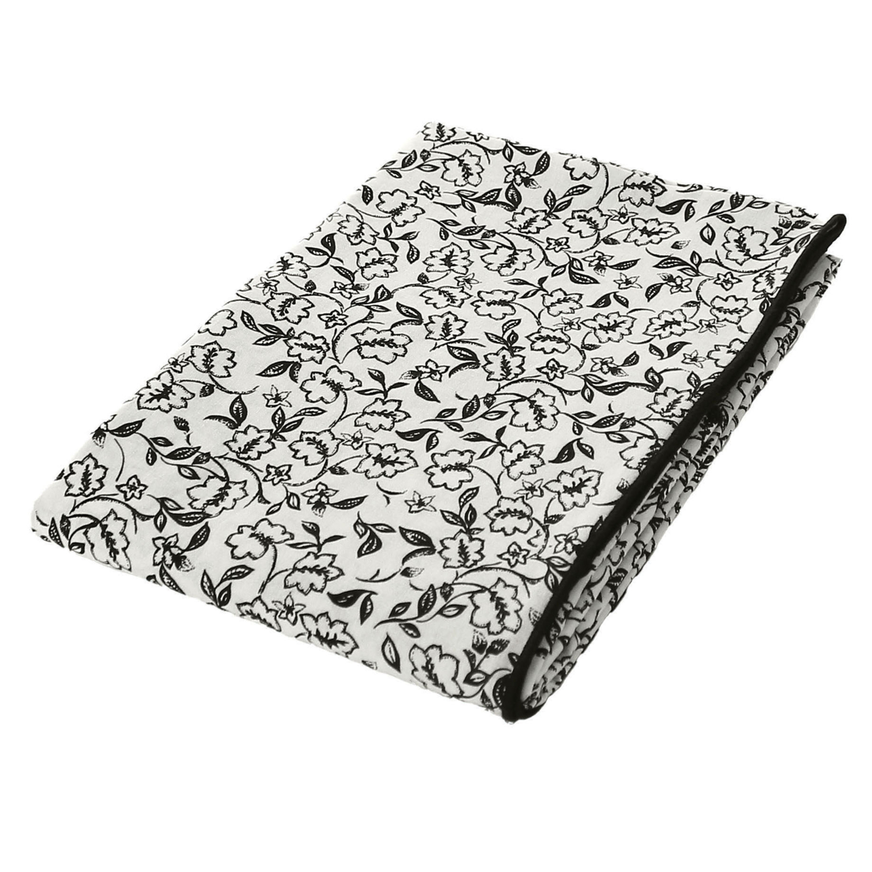 Nappe déperlante en voile de coton imprimée fleurs
