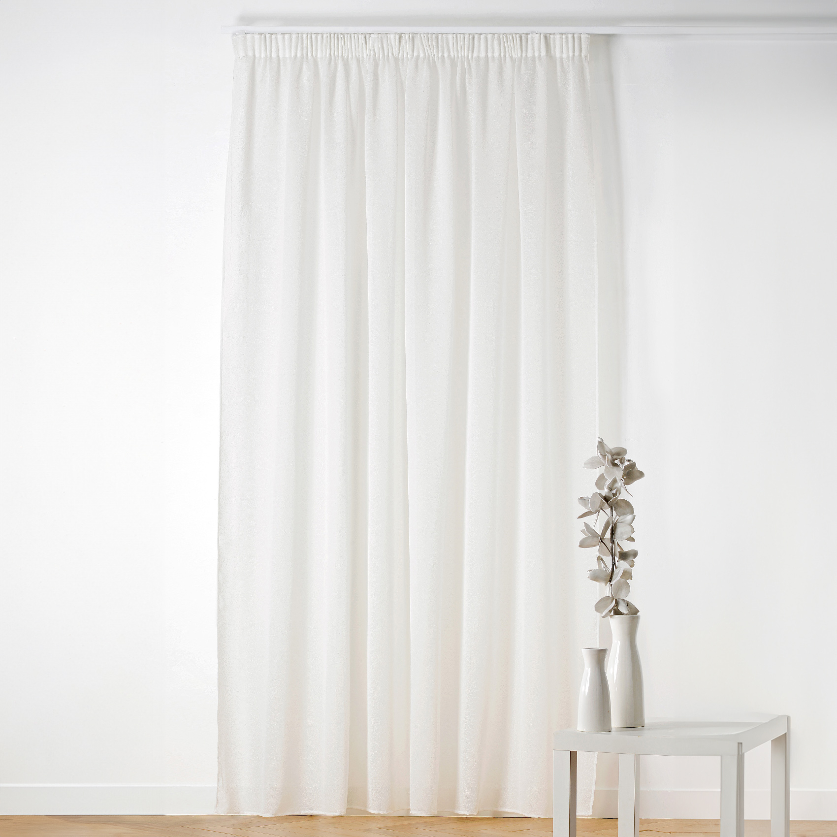 Voilage à Galon Fronceur Effet Bouclé — vue 6