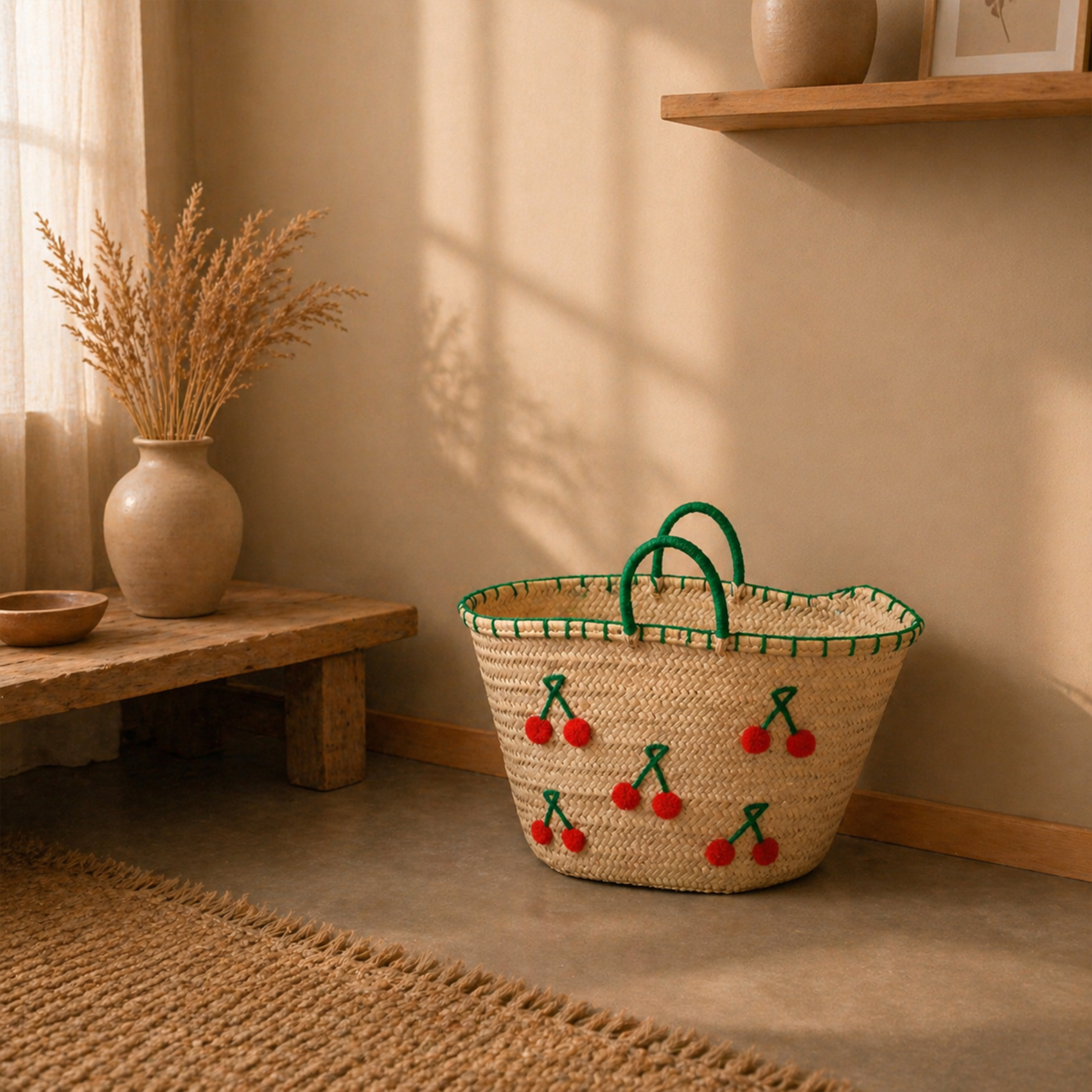 Panier cerise — vue 4