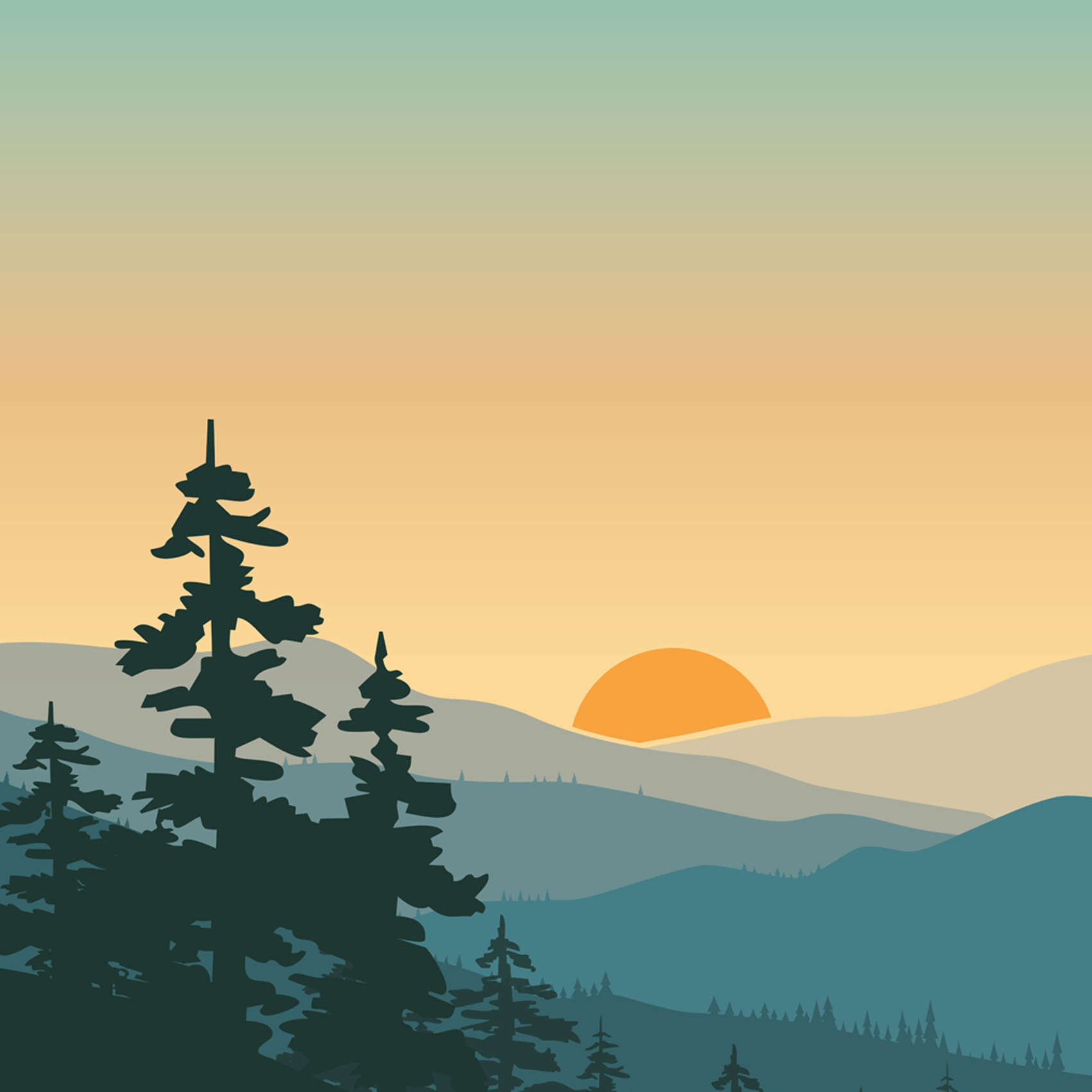 Torchon au style nature — vue 3