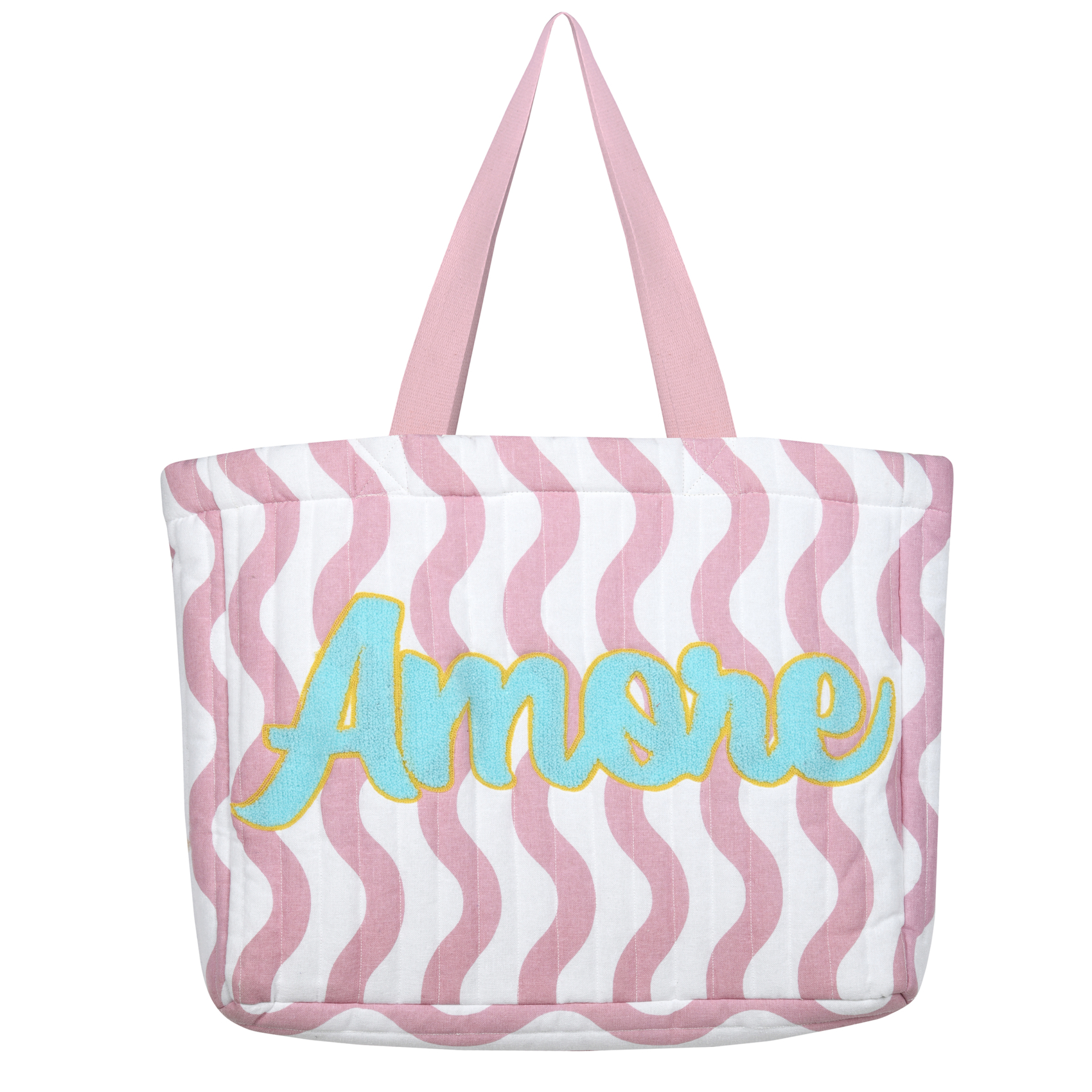 Sac cabas polycoton matelassé AMORE