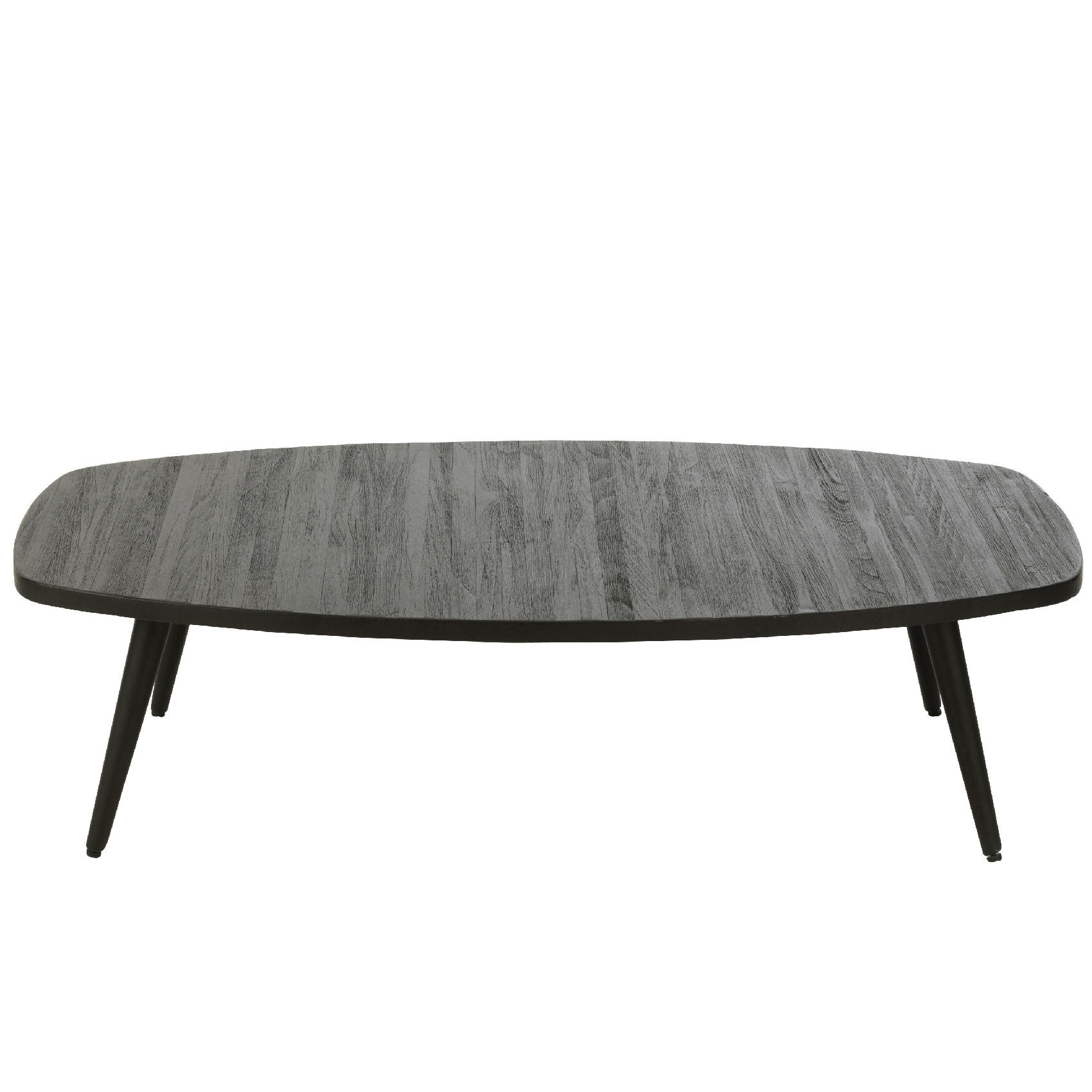 Table basse rectangulaire en teck recyclé — vue 3