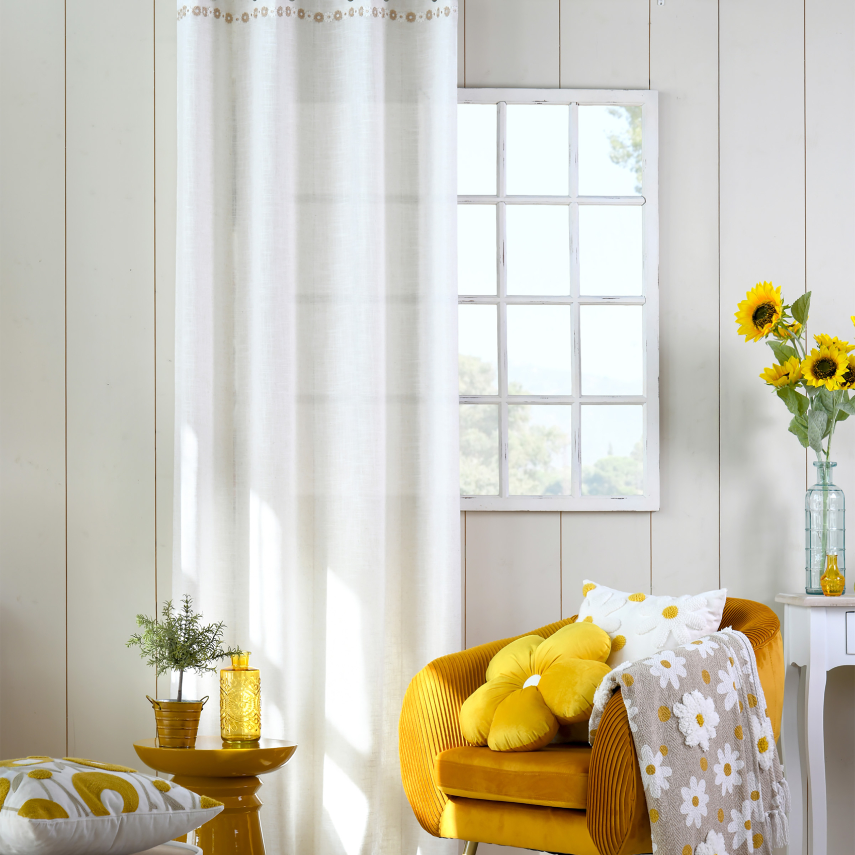 Coussin fleur seventies — vue 4