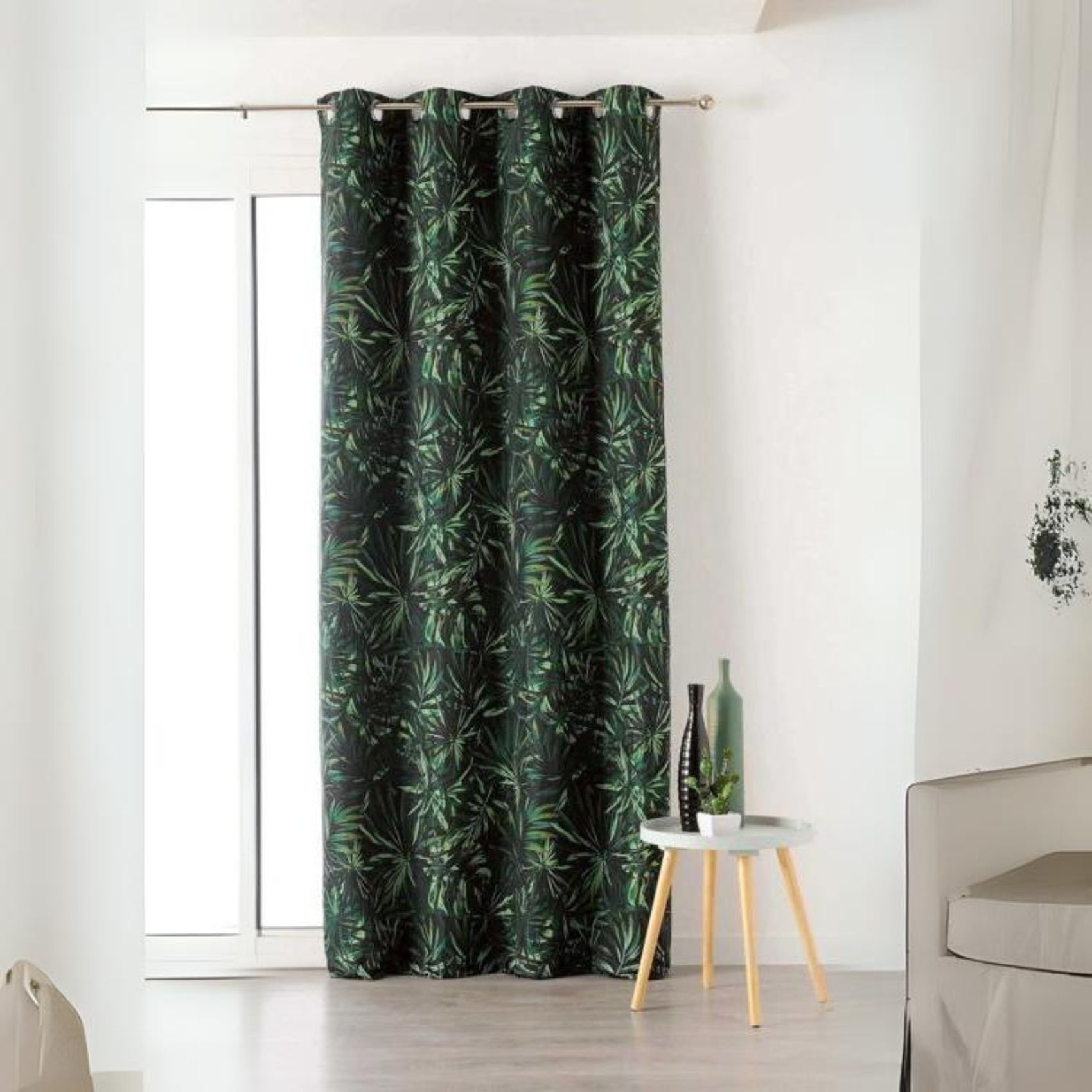 Rideau Impression Feuillage Intense