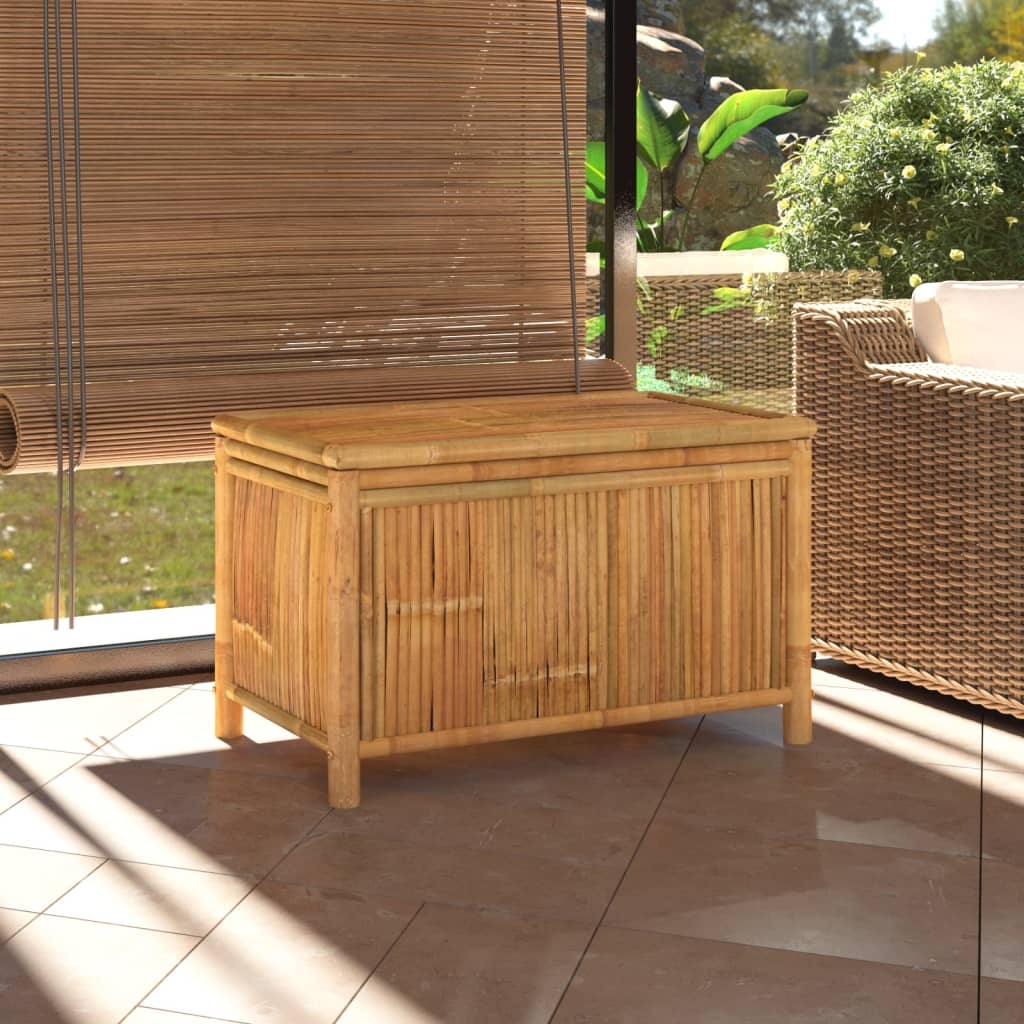Coffre de rangement de jardin en bambou — vue 6