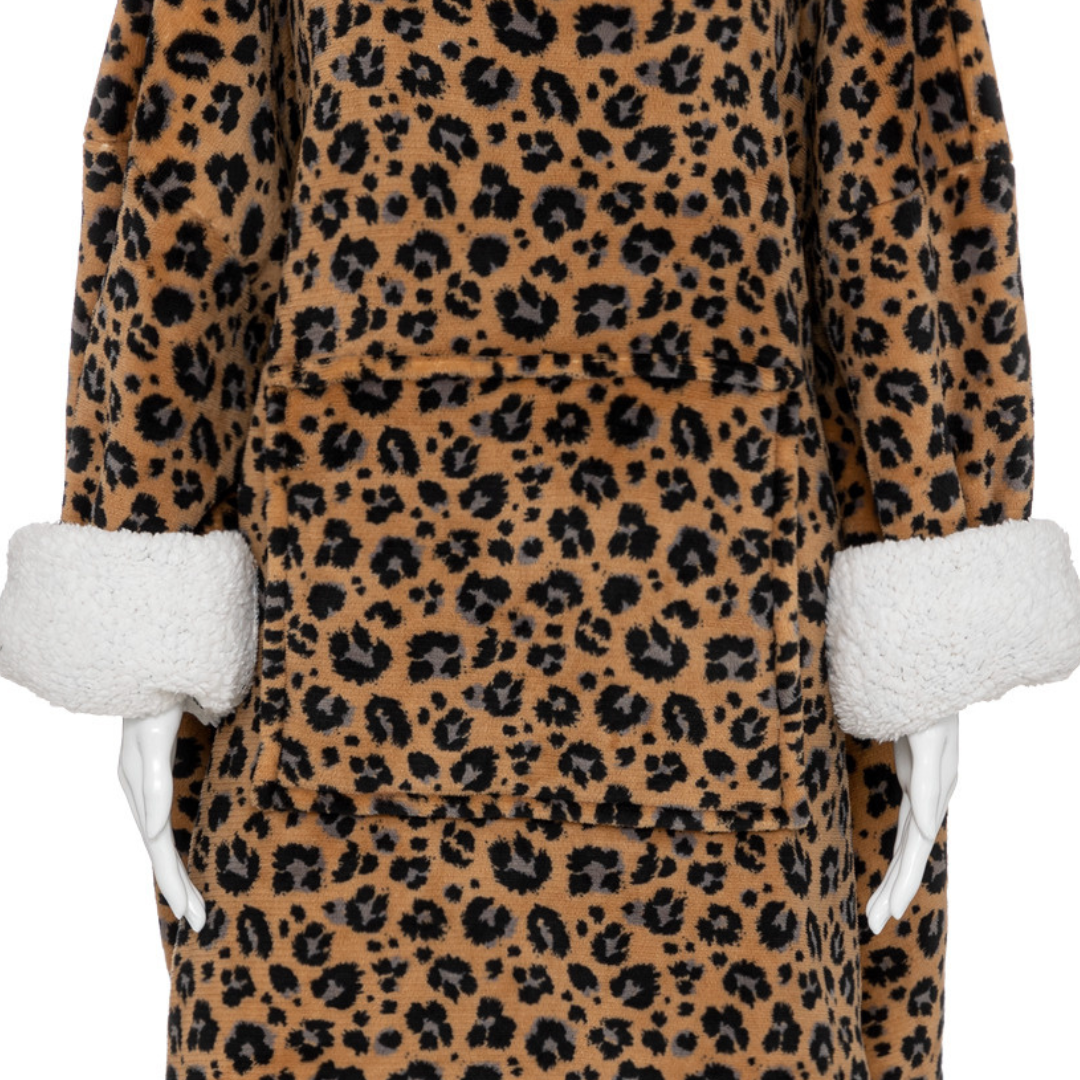 Sweat plaid à capuche — vue 3