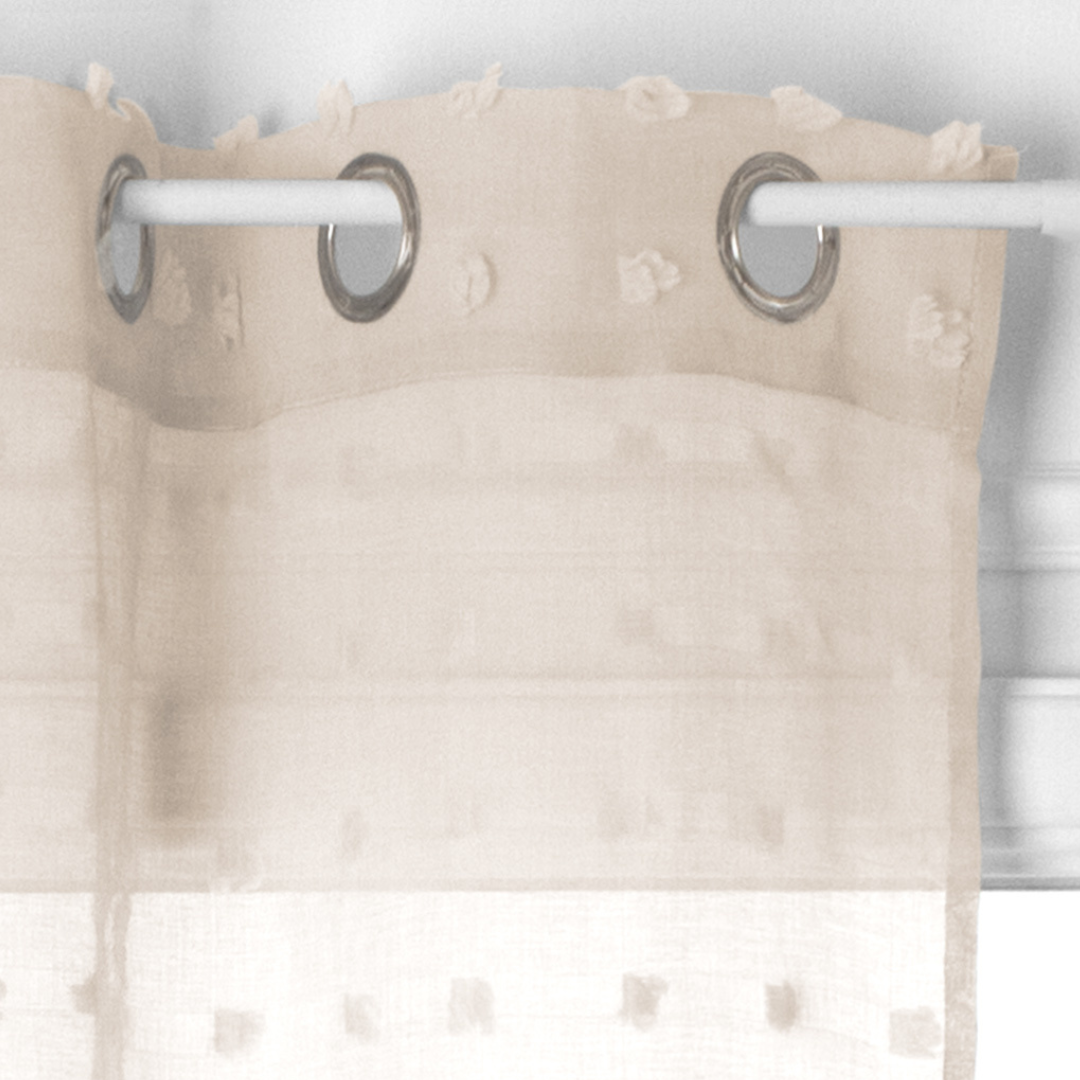 Voilage enfant petits pompons — vue 4