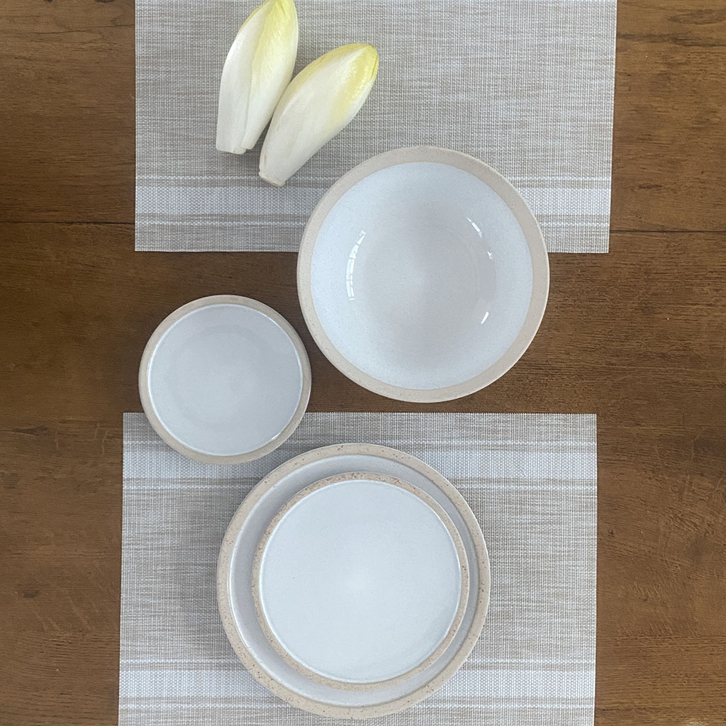 Set de table rectangle tissé rayé — vue 4