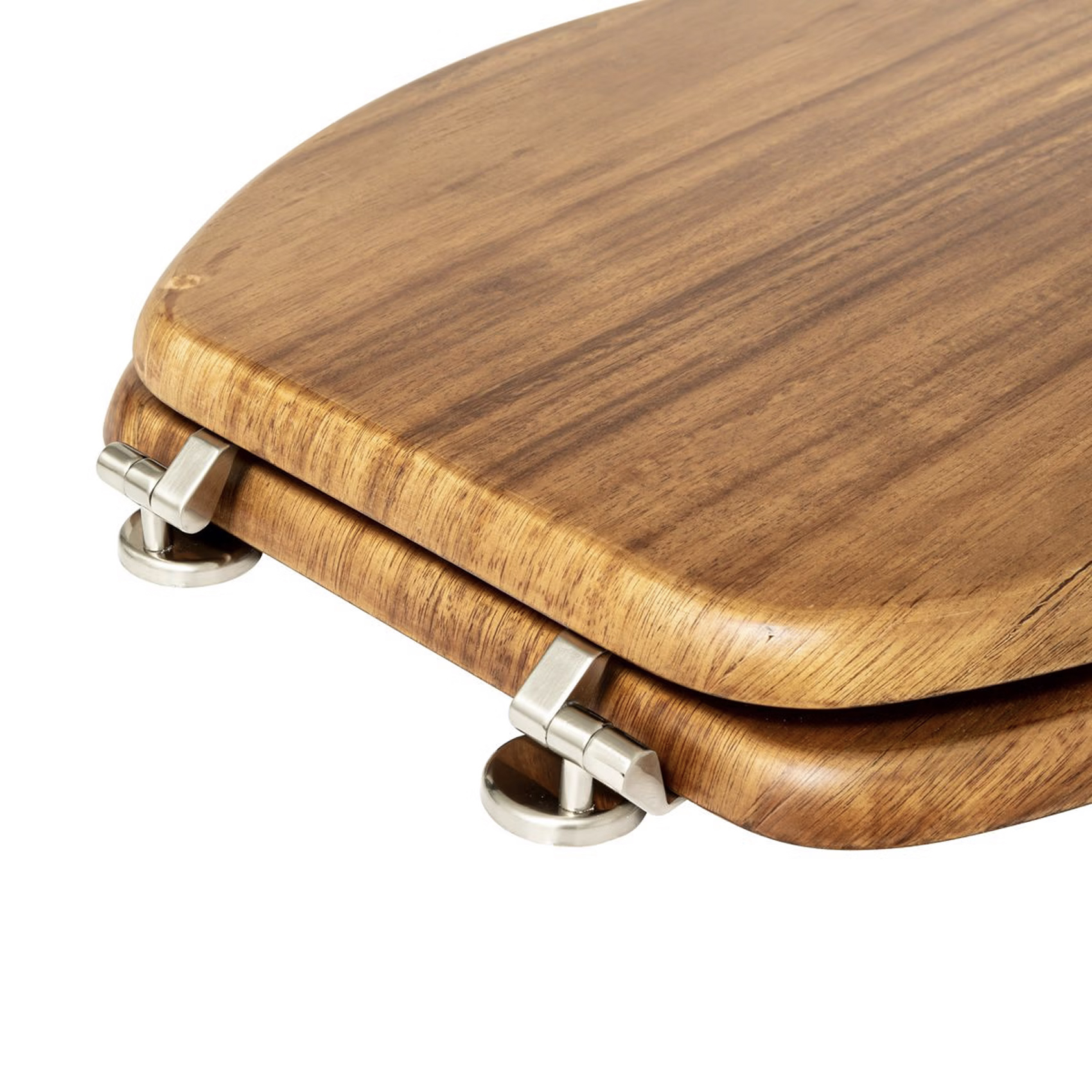Abattant WC en bois Acacia — vue 3