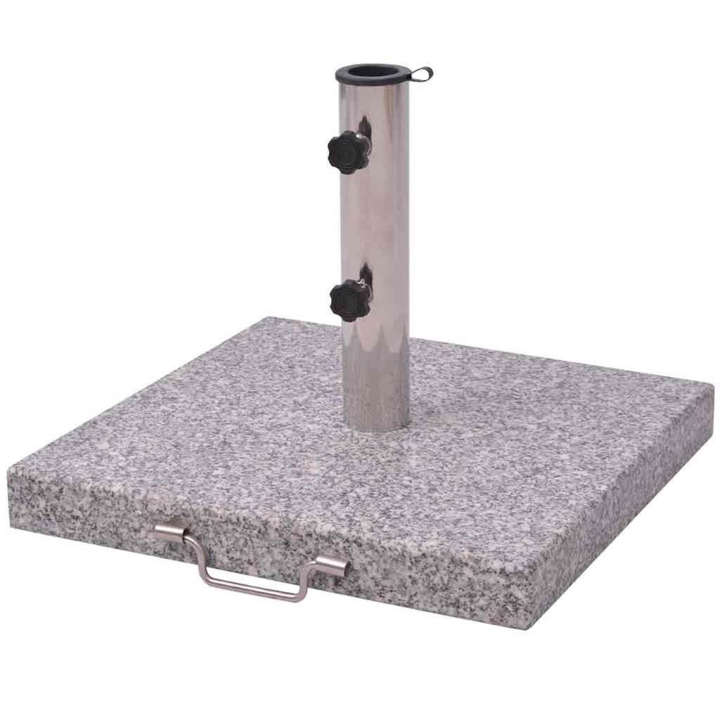 Pied de parasol en granit