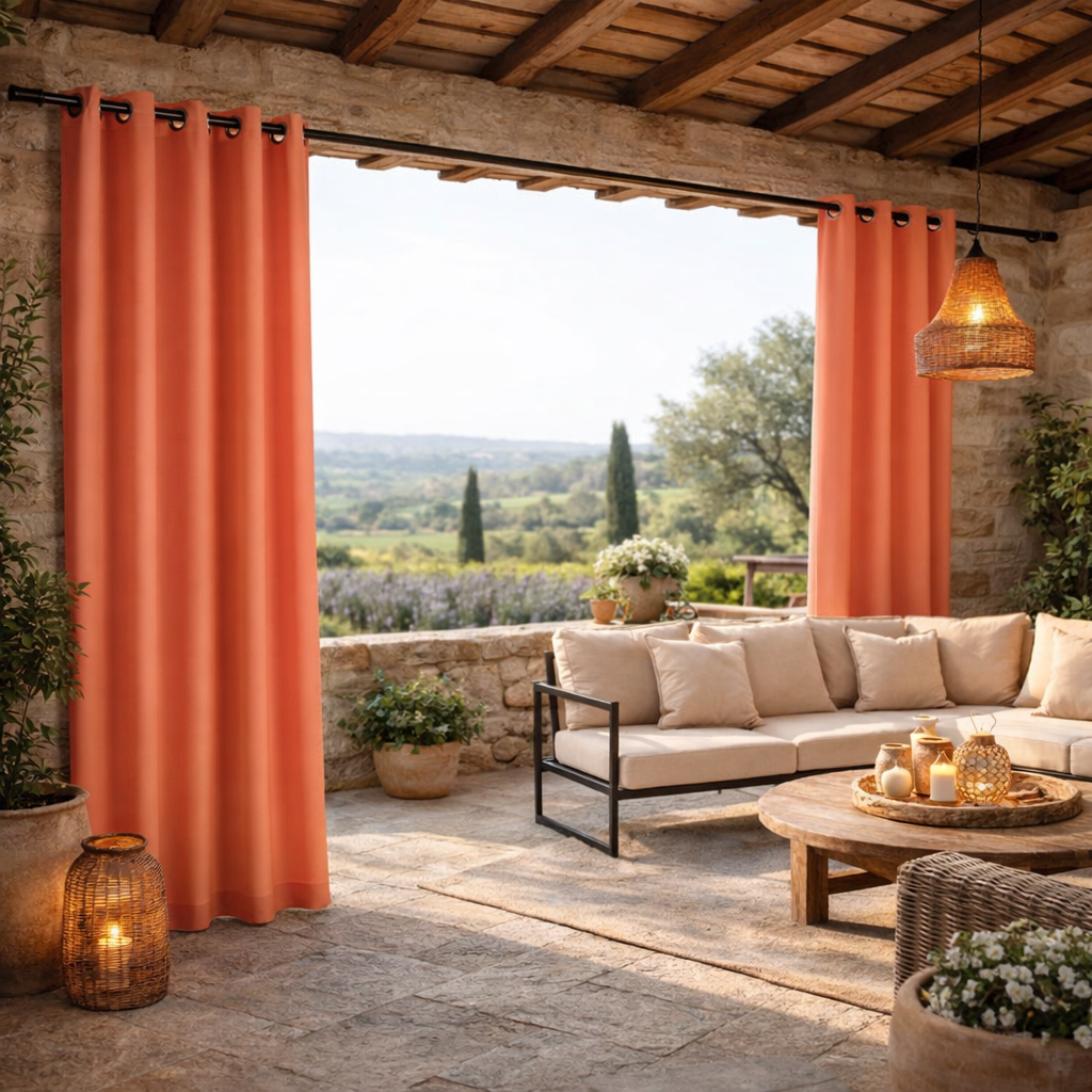 Rideau extérieur coloré résistant aux UV — vue 3