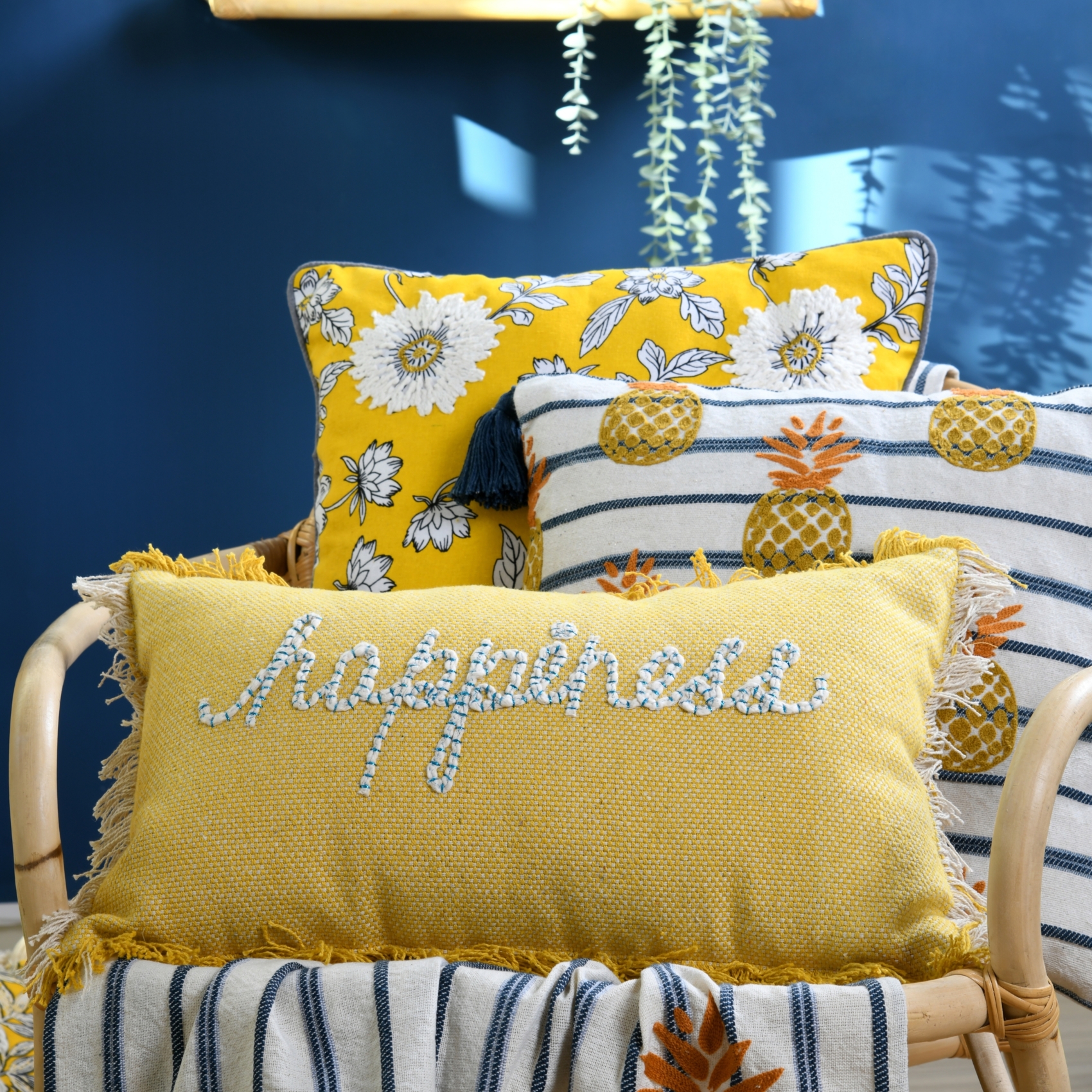 Coussin rectangulaire happiness — vue 6