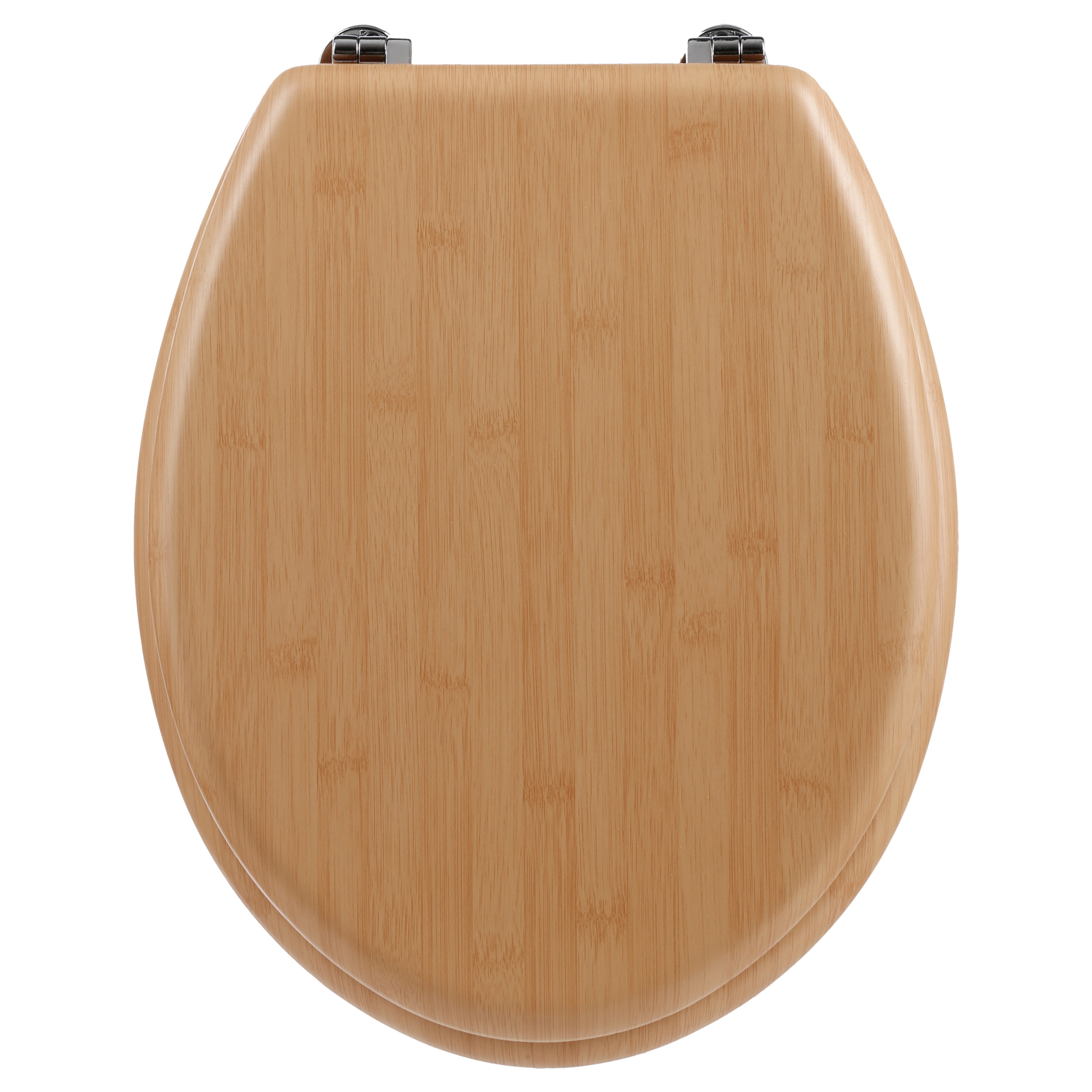 Abattant WC en bois effet bambou