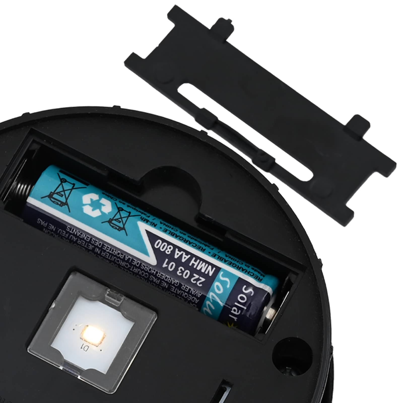 Lot de 2 lampes de chemin solaire LED extérieur végétal — vue 5