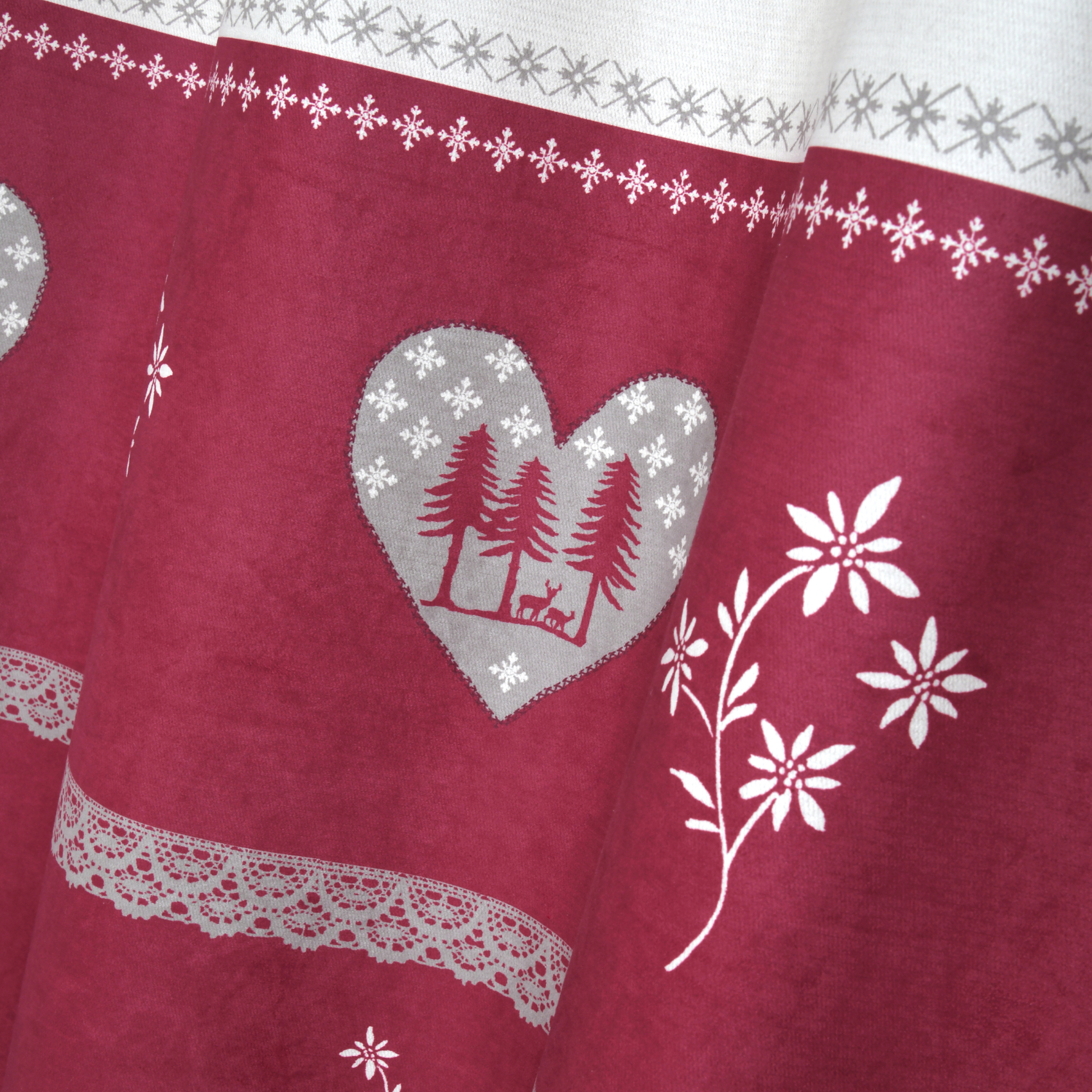 Rideau montagnard déco chalet — vue 6