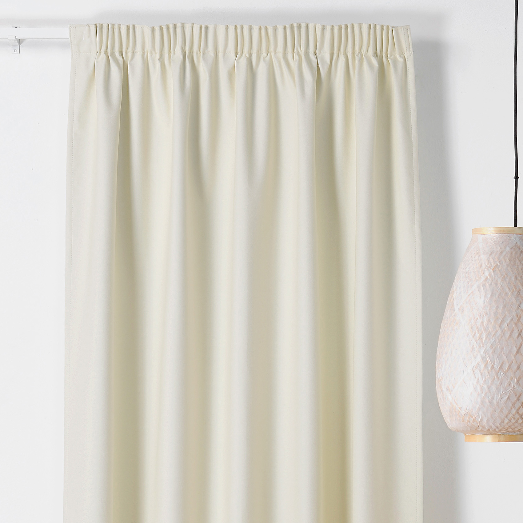 Rideau occultant galon fronceur effet chiné — vue 3