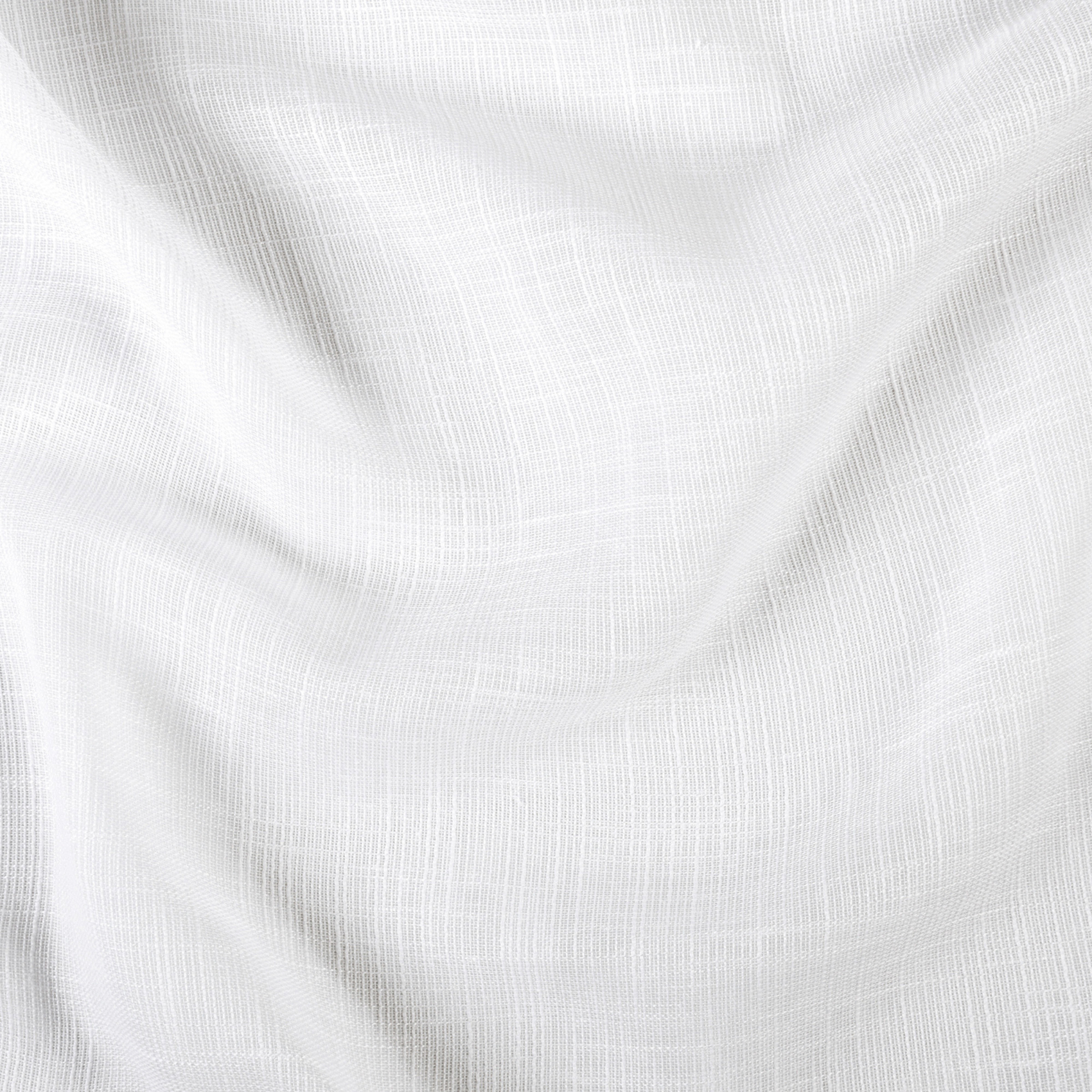 Voilage poly-lin à relief flammé avec œillets — vue 3