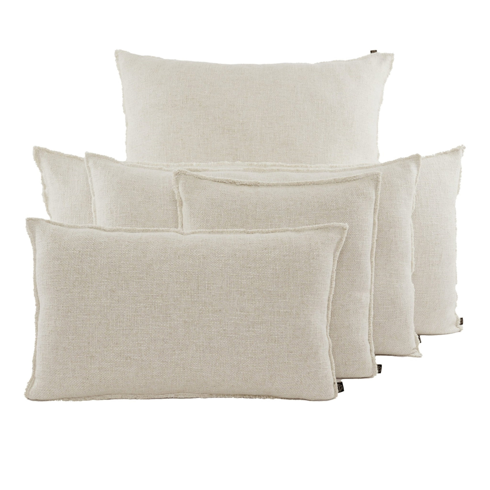 Housse de coussin en lin XXL 55x110 cm  CALIFORNIA HAOMY — vue 6