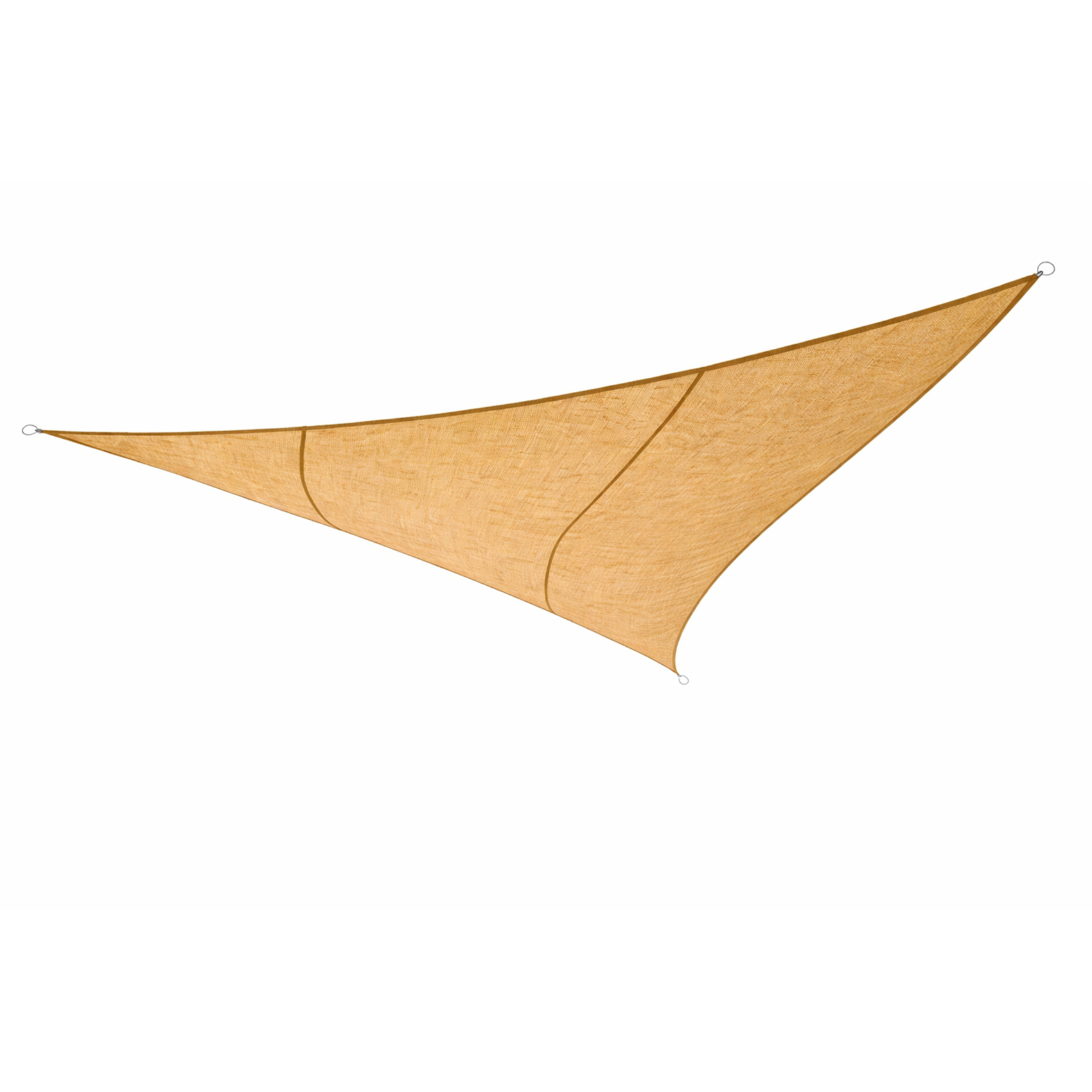 Voile d’ombrage triangulaire en jute