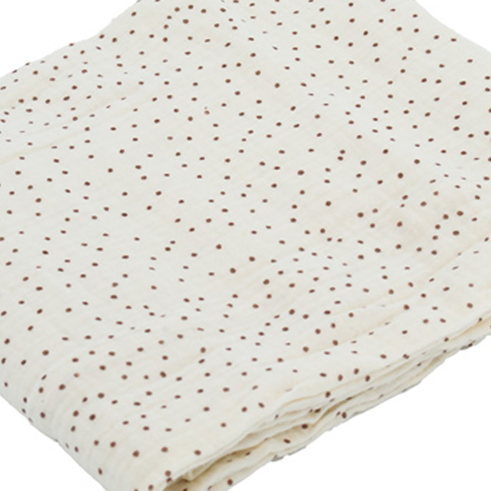 Maxi lange bébé en mousseline à pois — vue 3