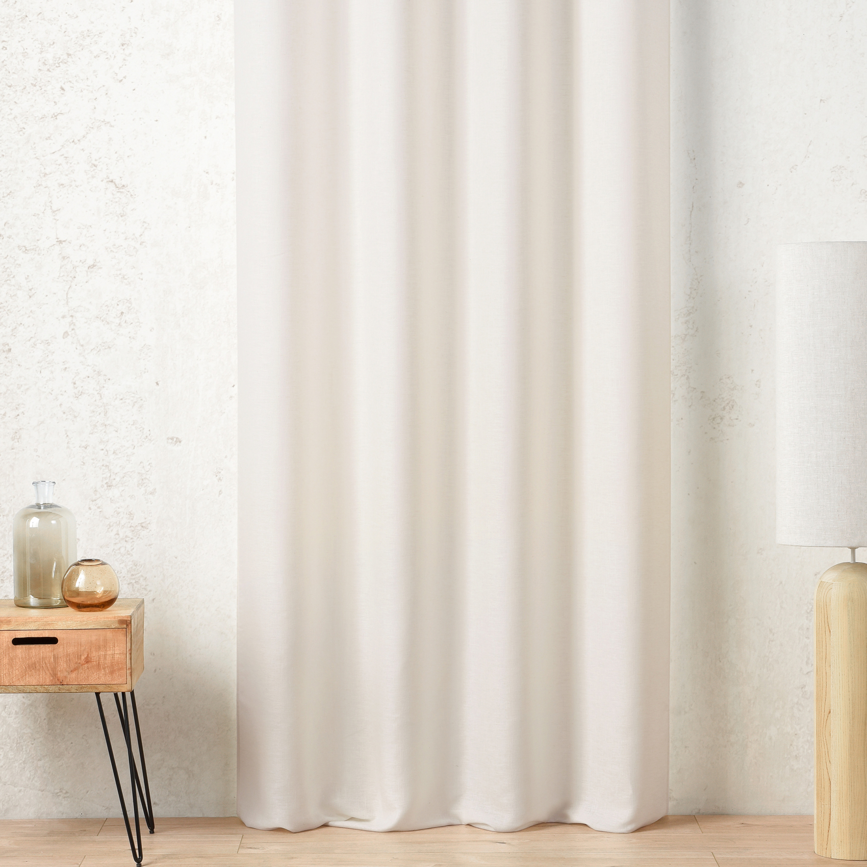 Tissu d’ameublement polylin satin — vue 3