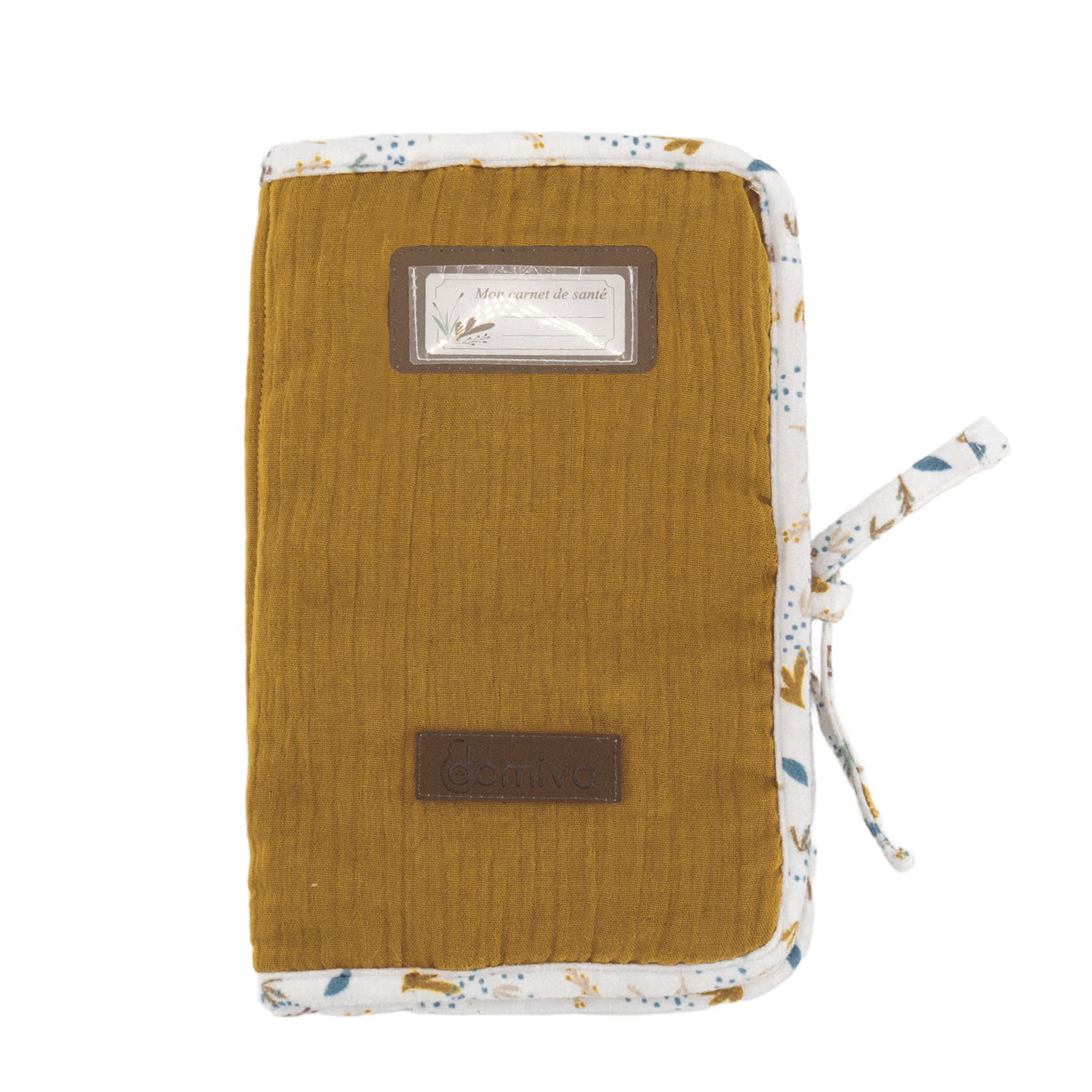 Protège carnet de santé lavable effet velours — vue 4