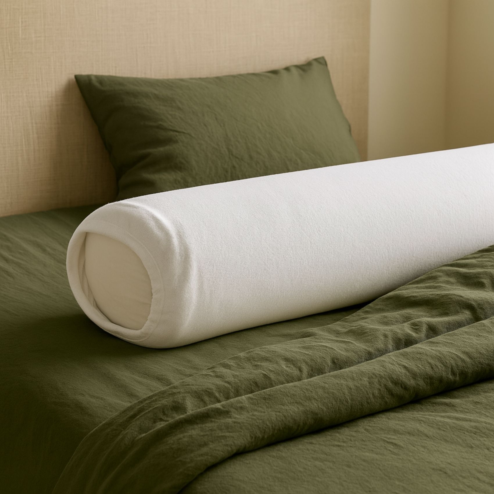 Protège traversin Imperméable Molleton 240grs/m2