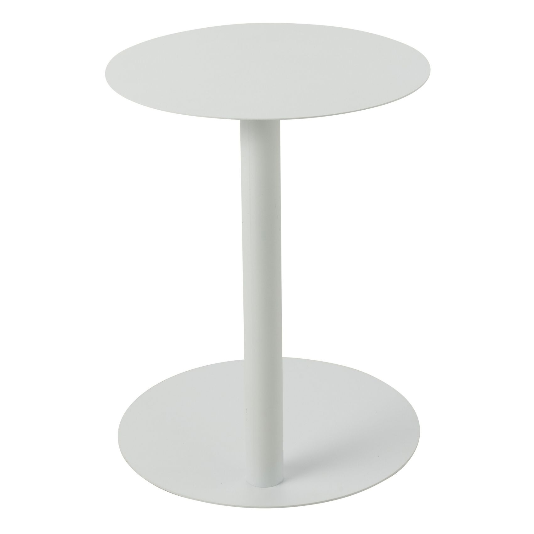 Table basse métal style bistrot