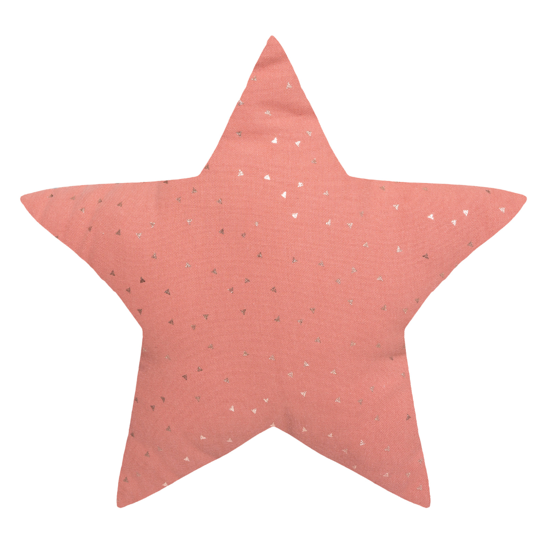 Coussin étoile à motifs métallisés — vue 6