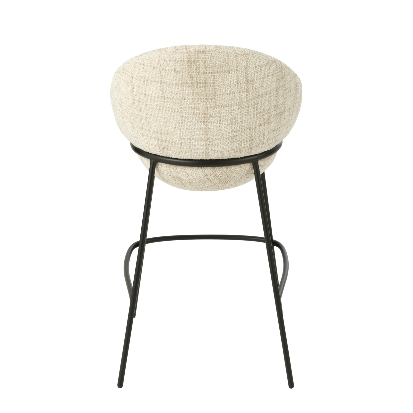 Tabouret de bar design contemporain en métal — vue 4