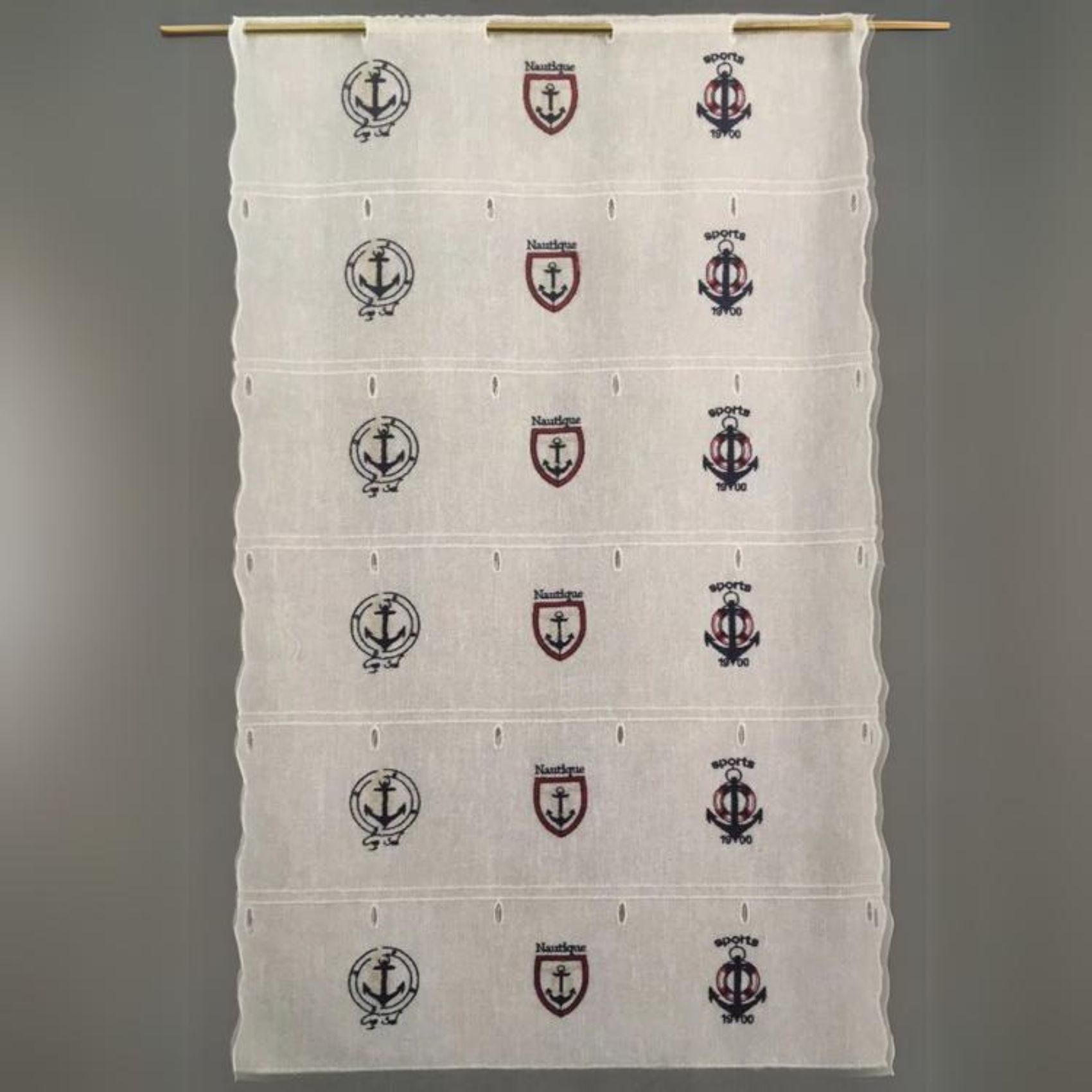 Modulable brodé Ancre marine