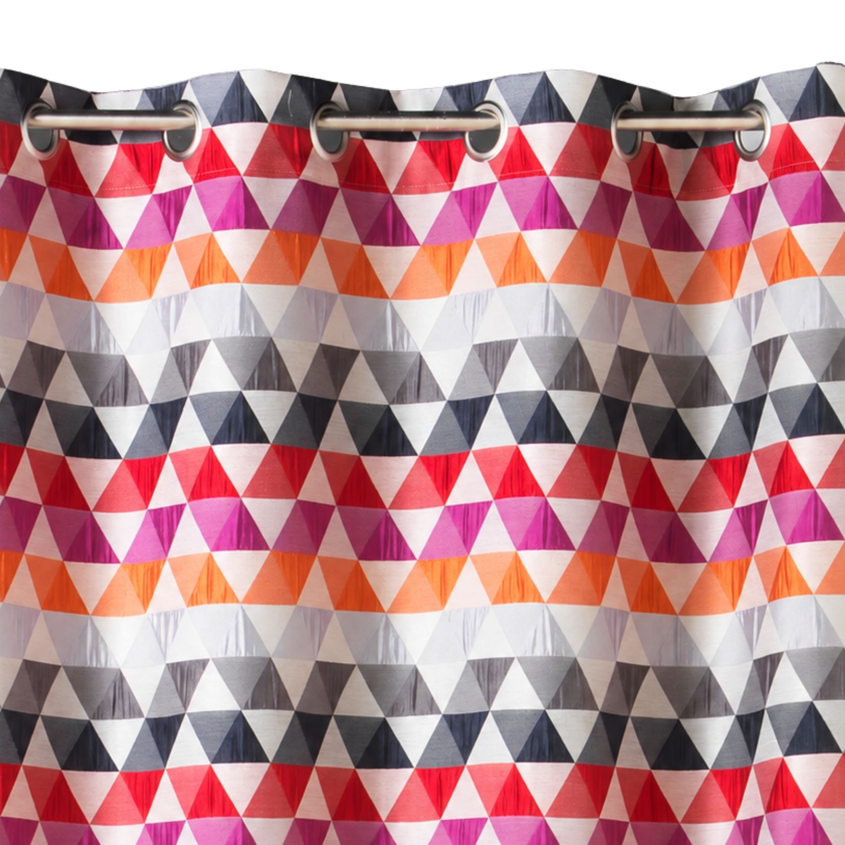 Rideau d'ameublement motifs triangles — vue 3