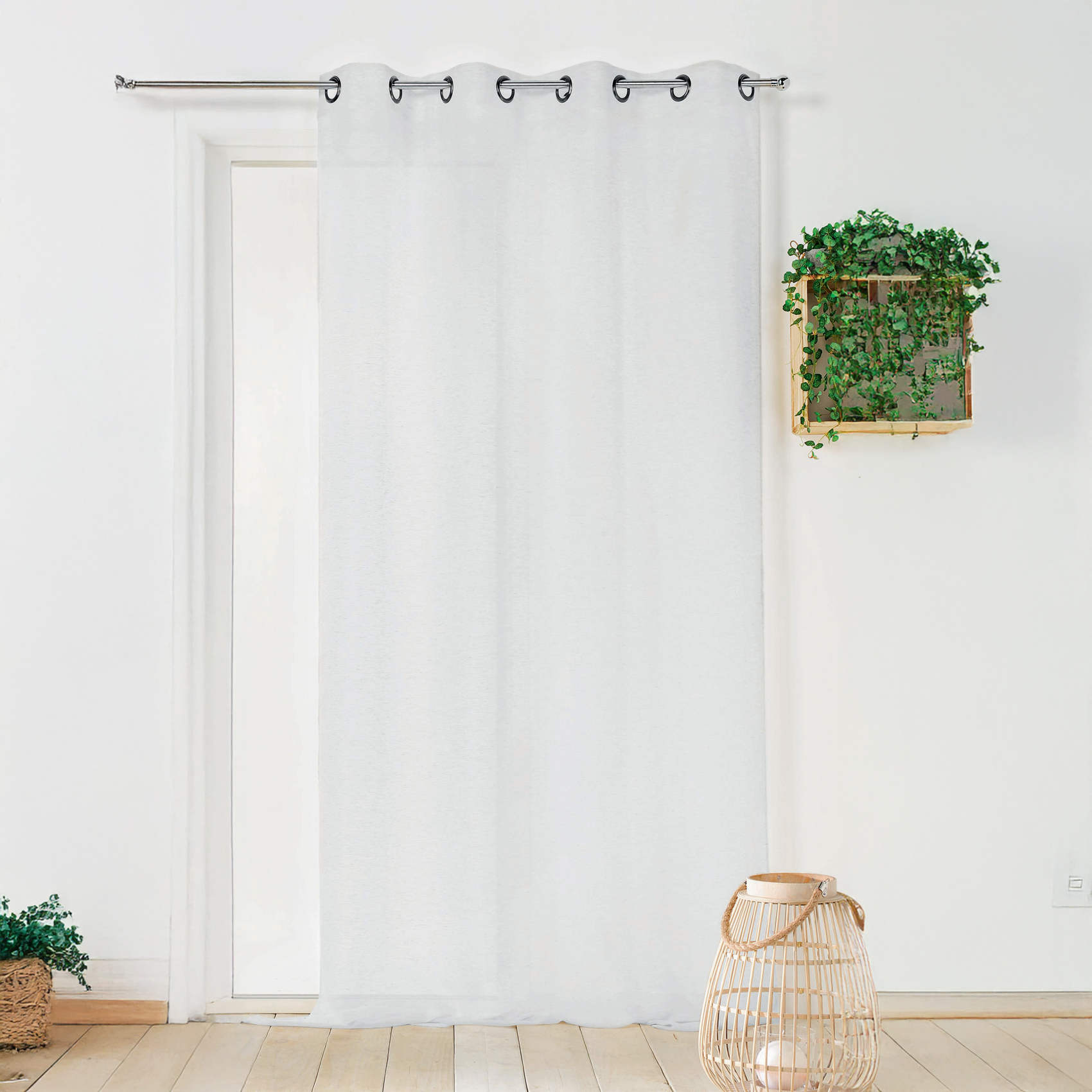 Voilage uni et dépolluant