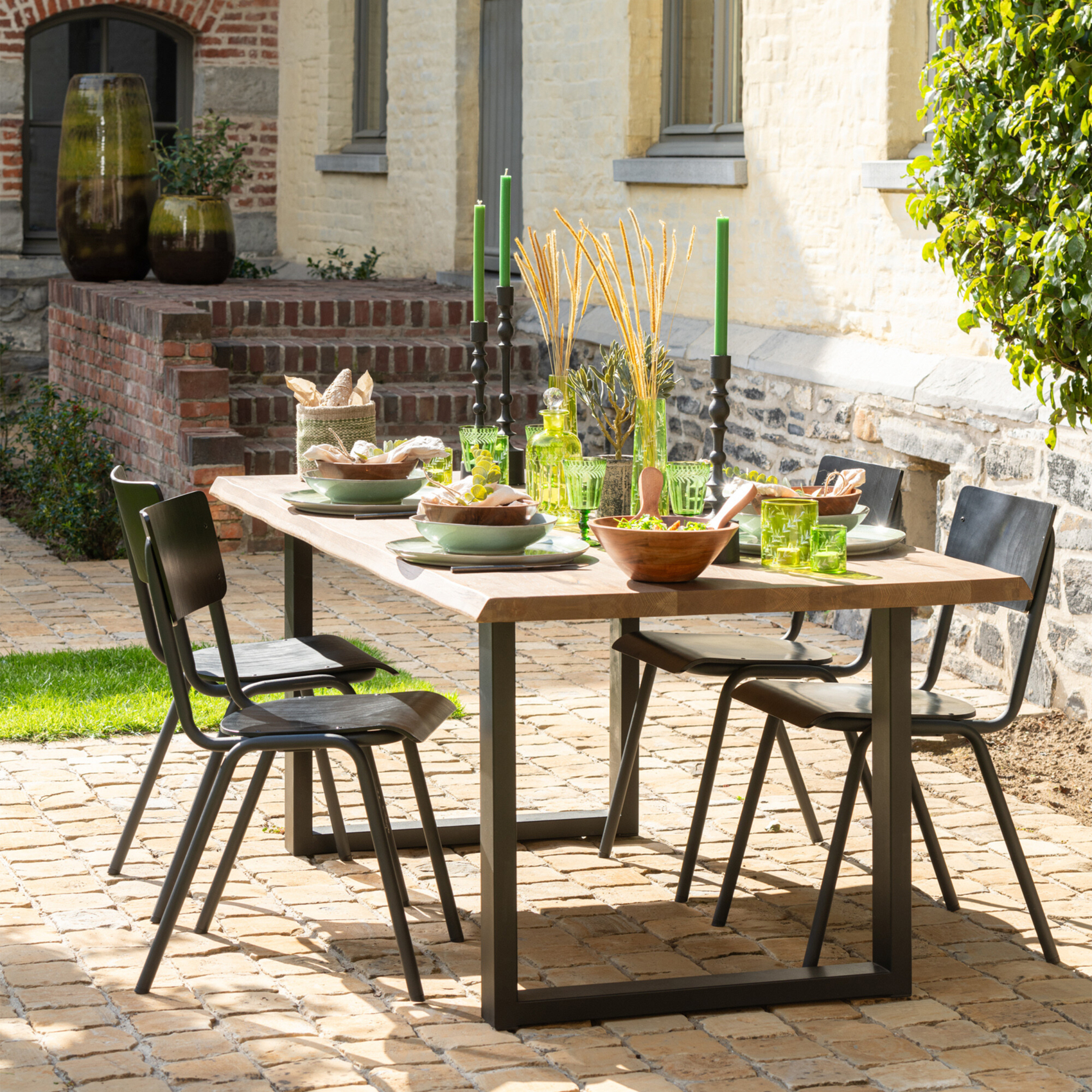 Pied de table en métal style industriel — vue 5
