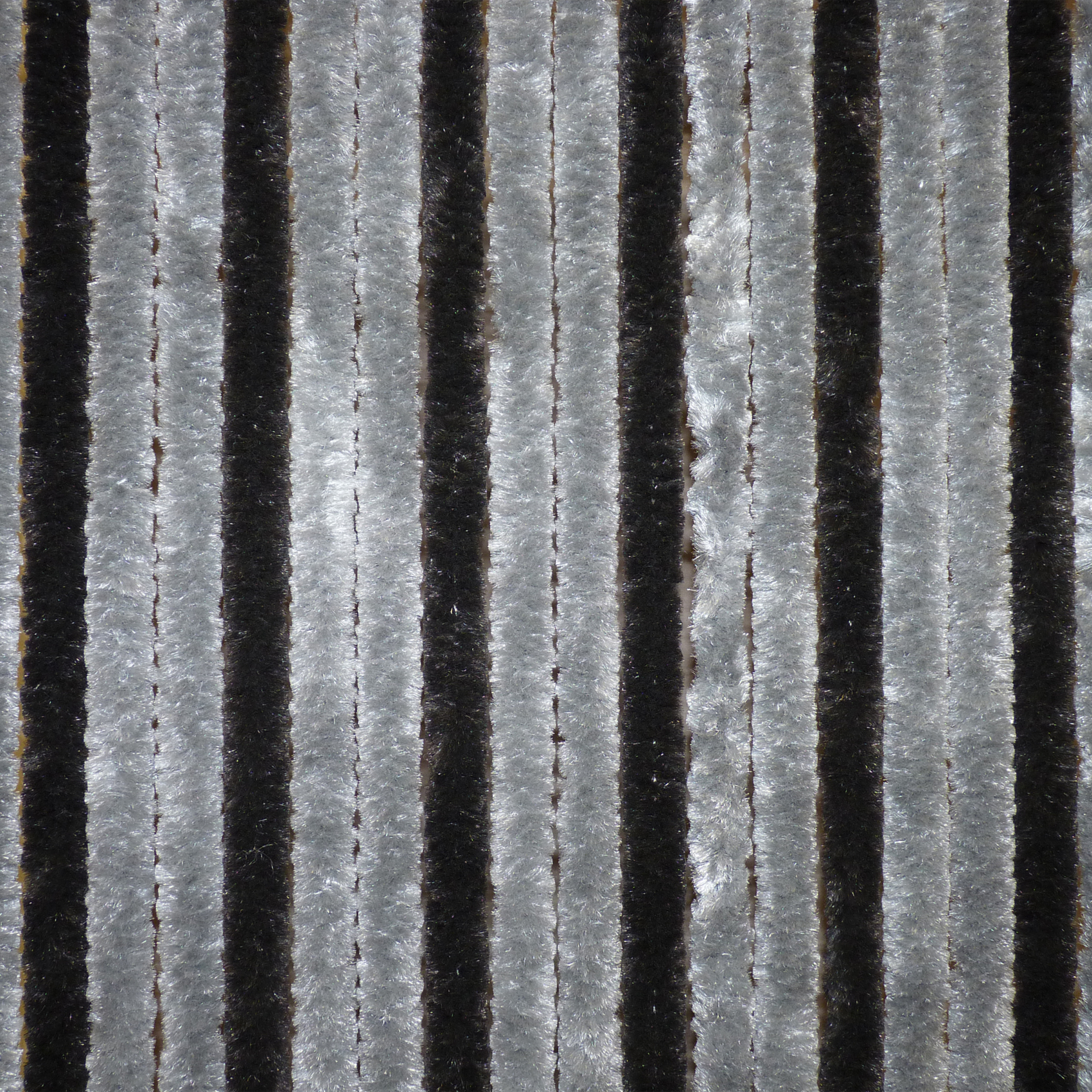 Rideau de porte en chenille bicolore — vue 3